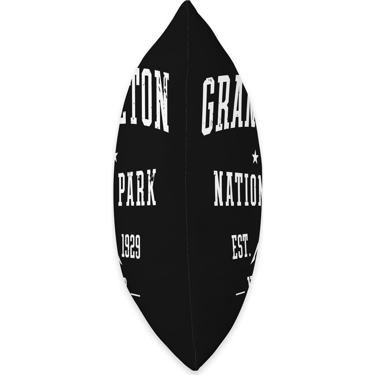 Cojín Vintage Grand Teton National Park 45x45 cm 100% Poliester