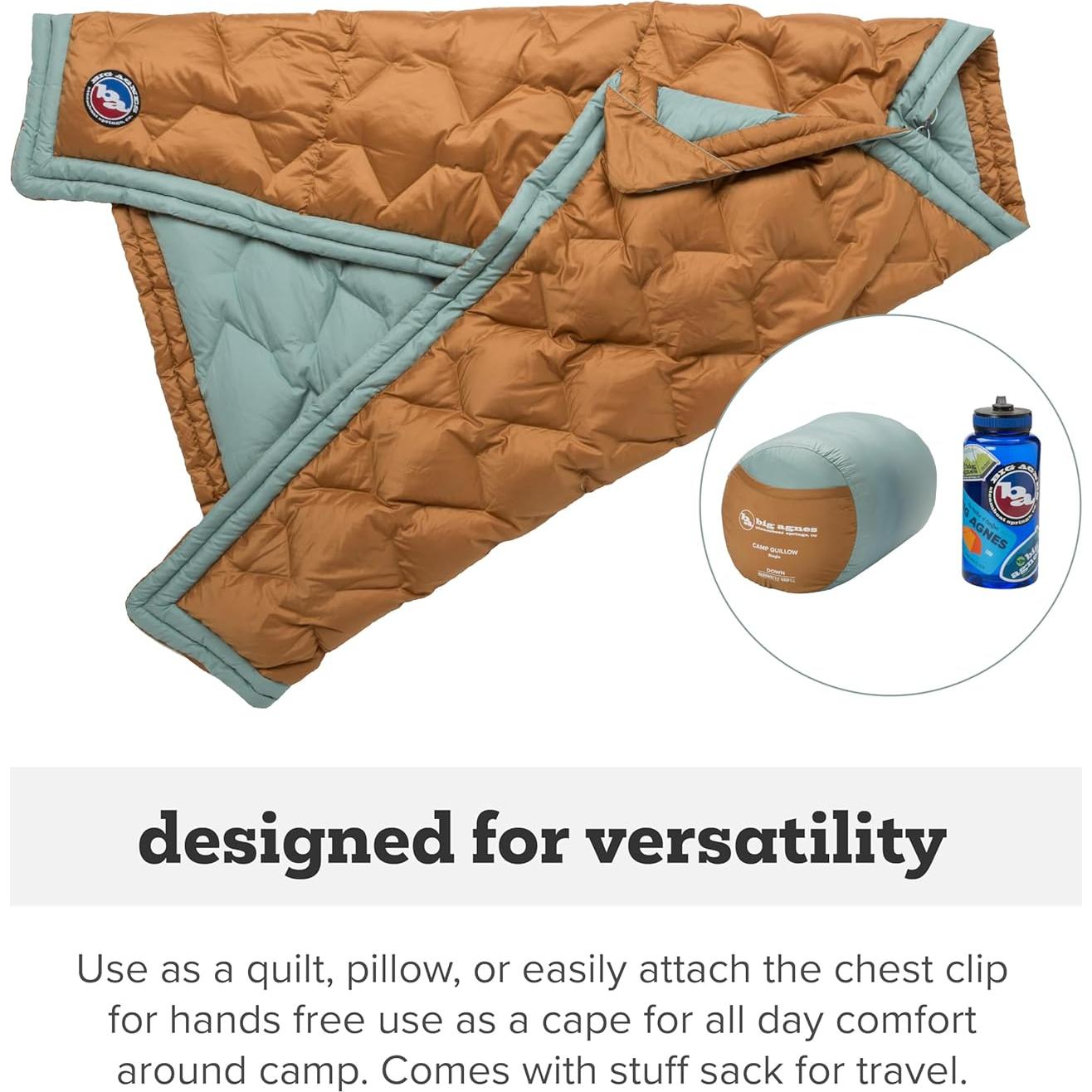 Big Agnes Camp Quillow - Almohada y Manta 650 RDS DownTek