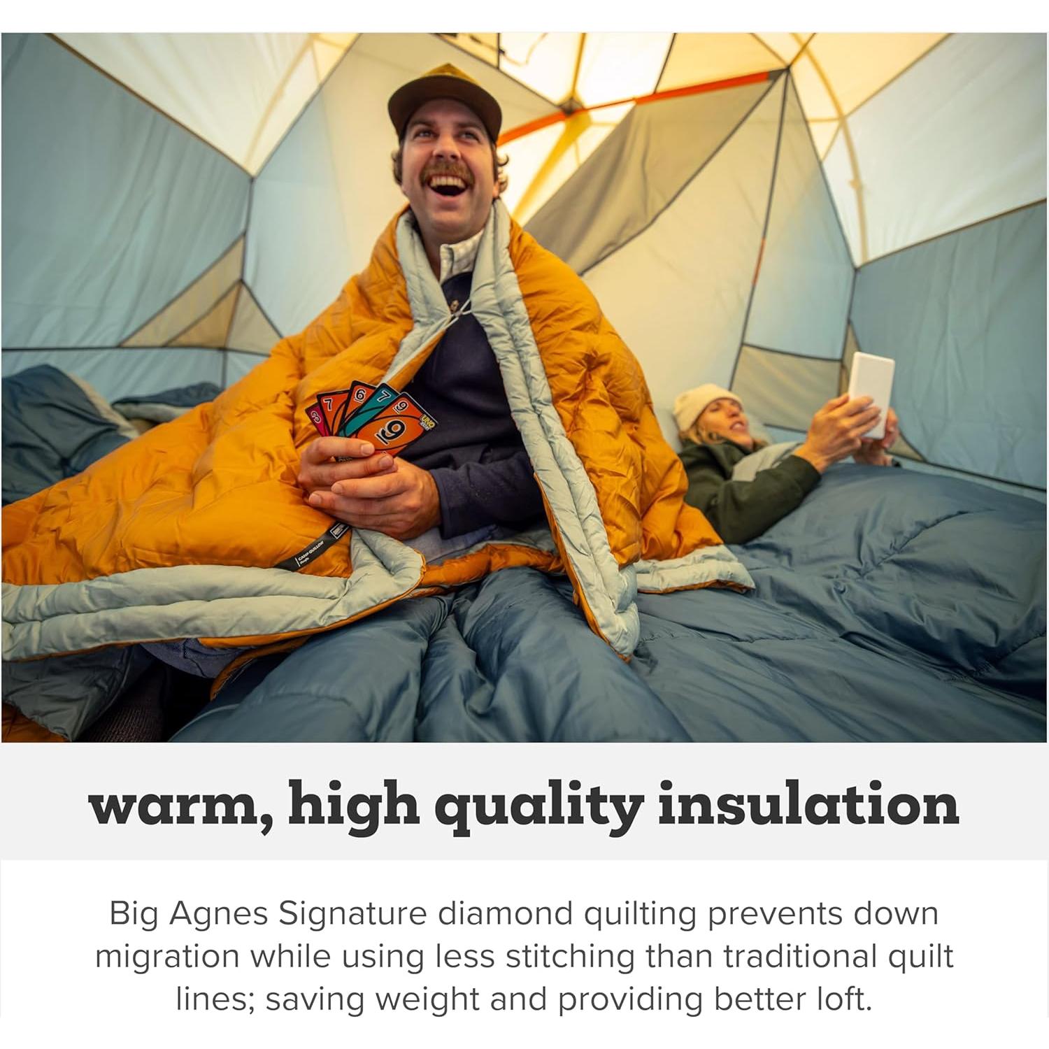 Big Agnes Camp Quillow - Almohada y Manta 650 RDS DownTek