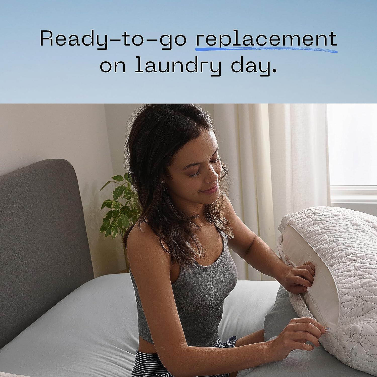 Funda de Almohada Queen Coop Home Goods Lulltra Suave y Transpirable