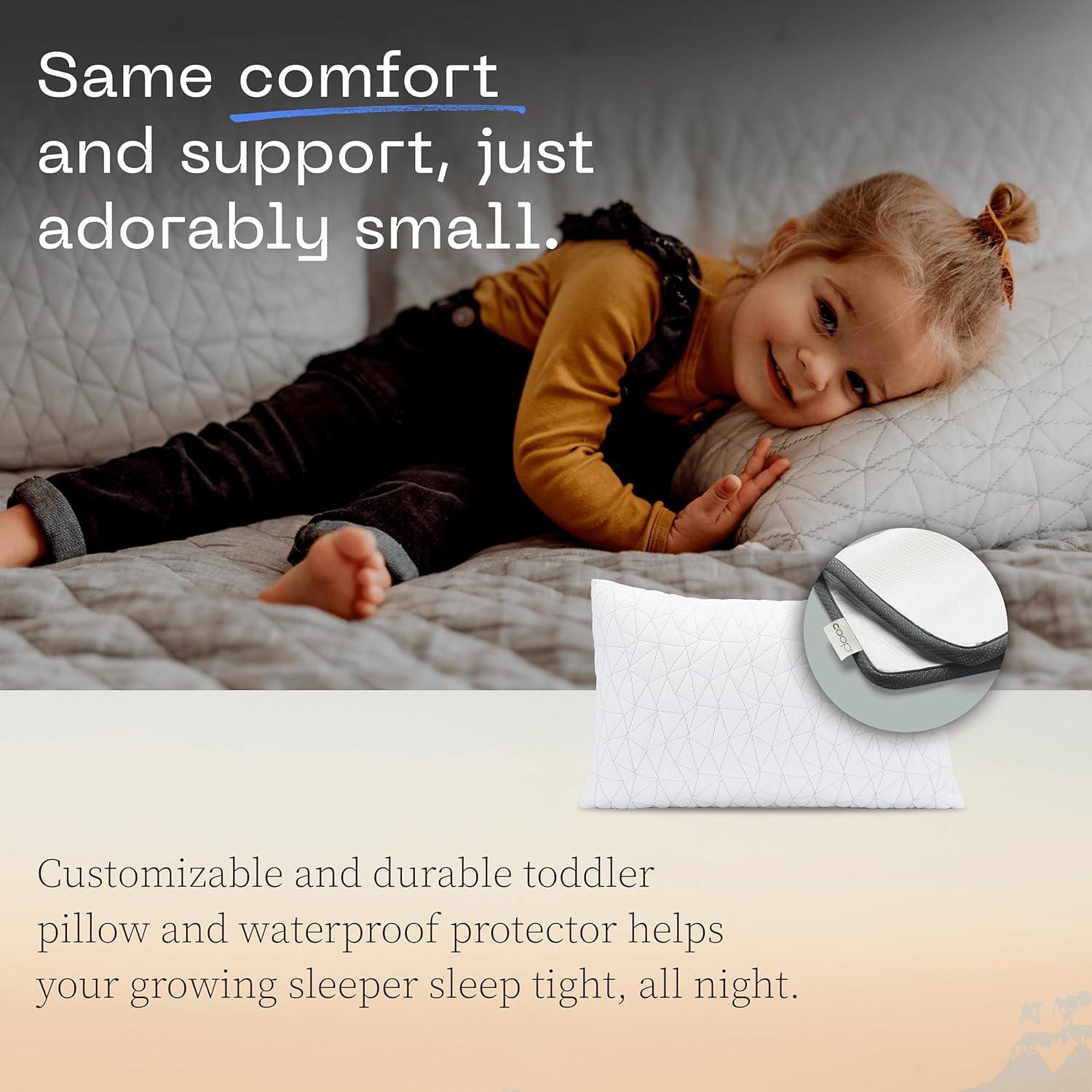 Almohada Ajustable para Niños Coop Home Goods 48.3x33 cm