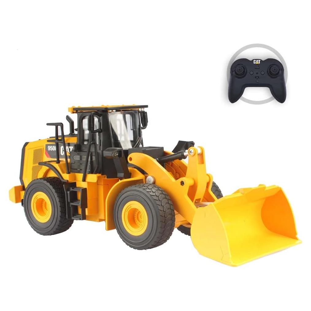Camión RC Diecast Masters CAT 950M Cargador 1:24 Amarillo