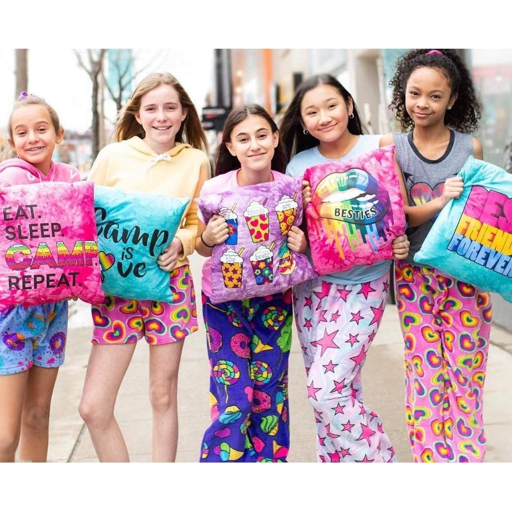 Cojín de Autógrafo Gilbins 40x40 cm Camp Retro para Niños