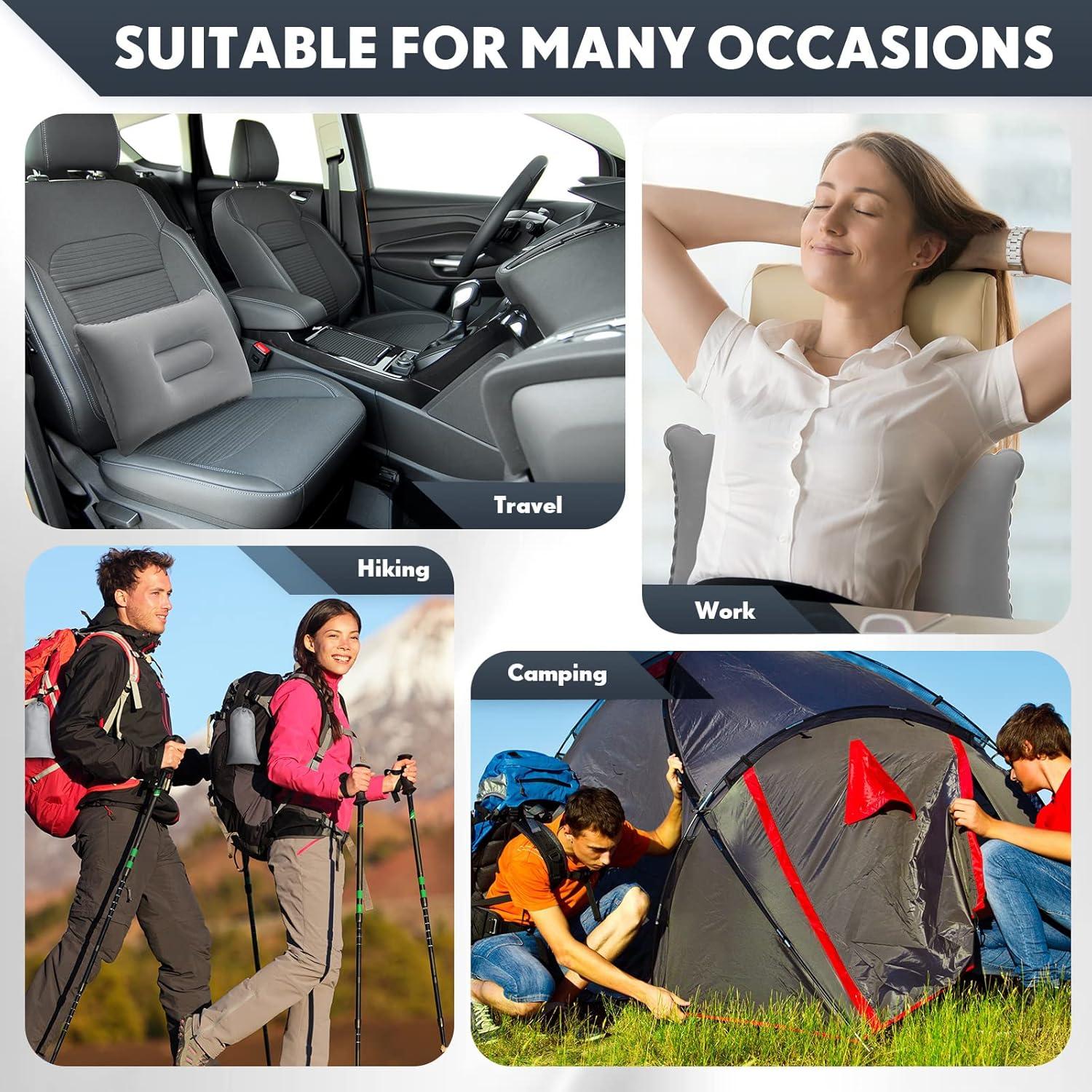 Qunclay 12 Almohadas Inflables para Camping Ultraligeras