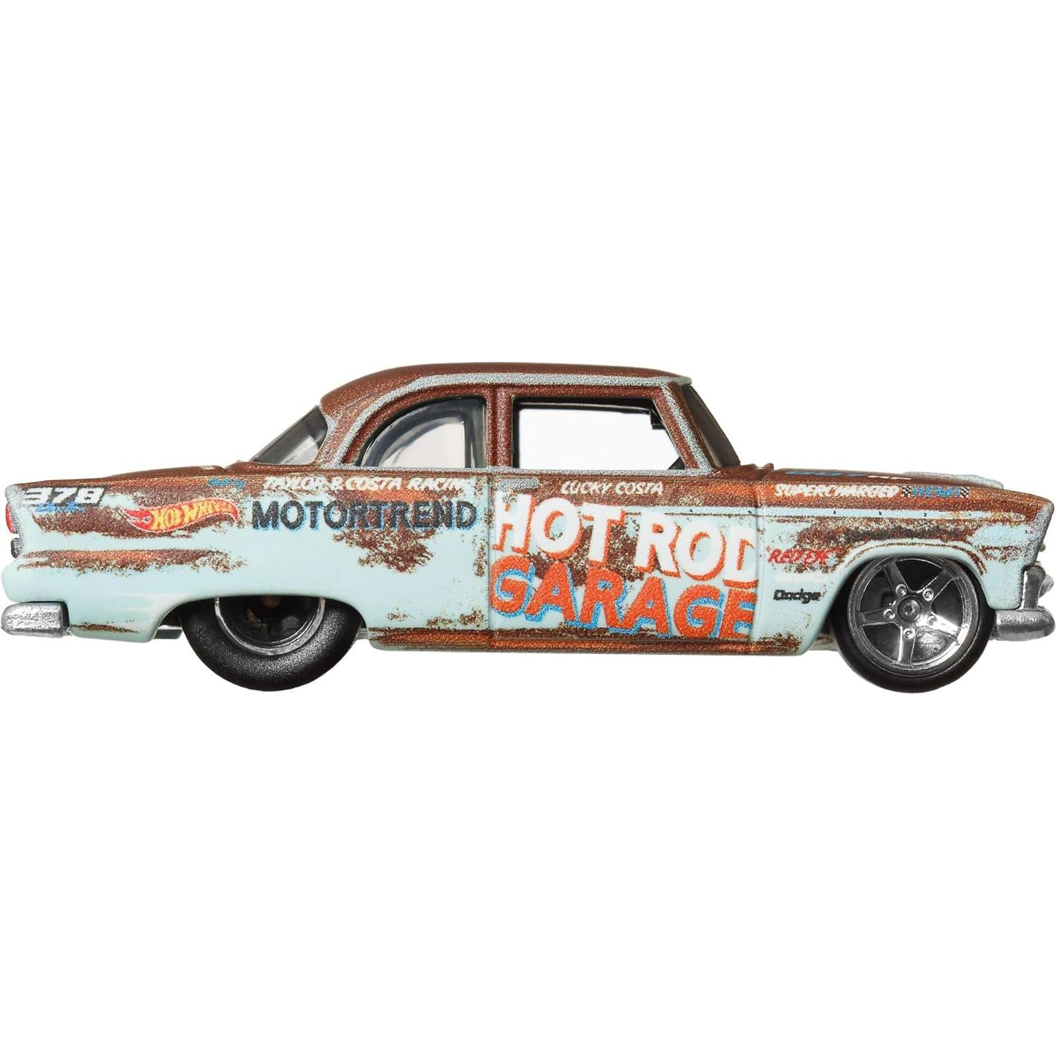 Hot Wheels Garaje Hot Rod 1955 Plymouth Savoy 1:64