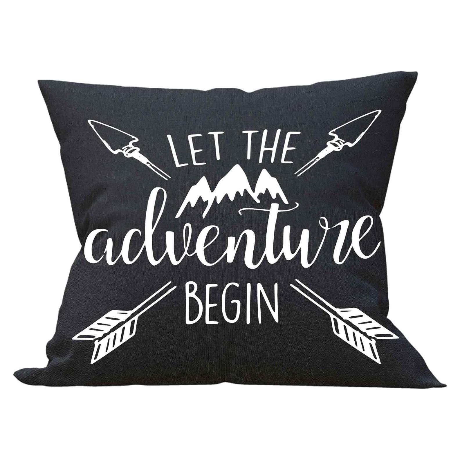 Funda de Almohada Decorativa Mancheng-zi 45x45 cm Beige