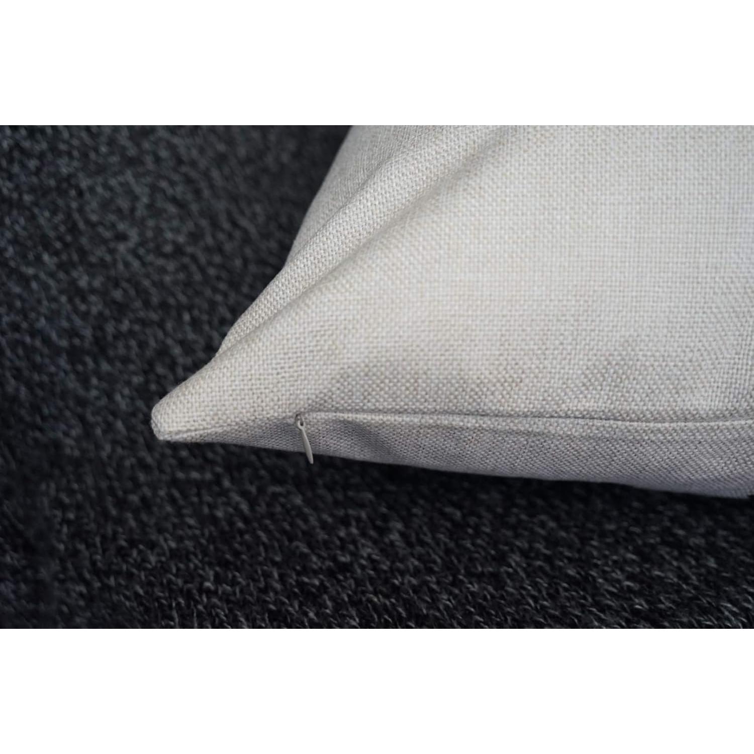 Funda de Almohada Decorativa Mancheng-zi 45x45 cm Beige