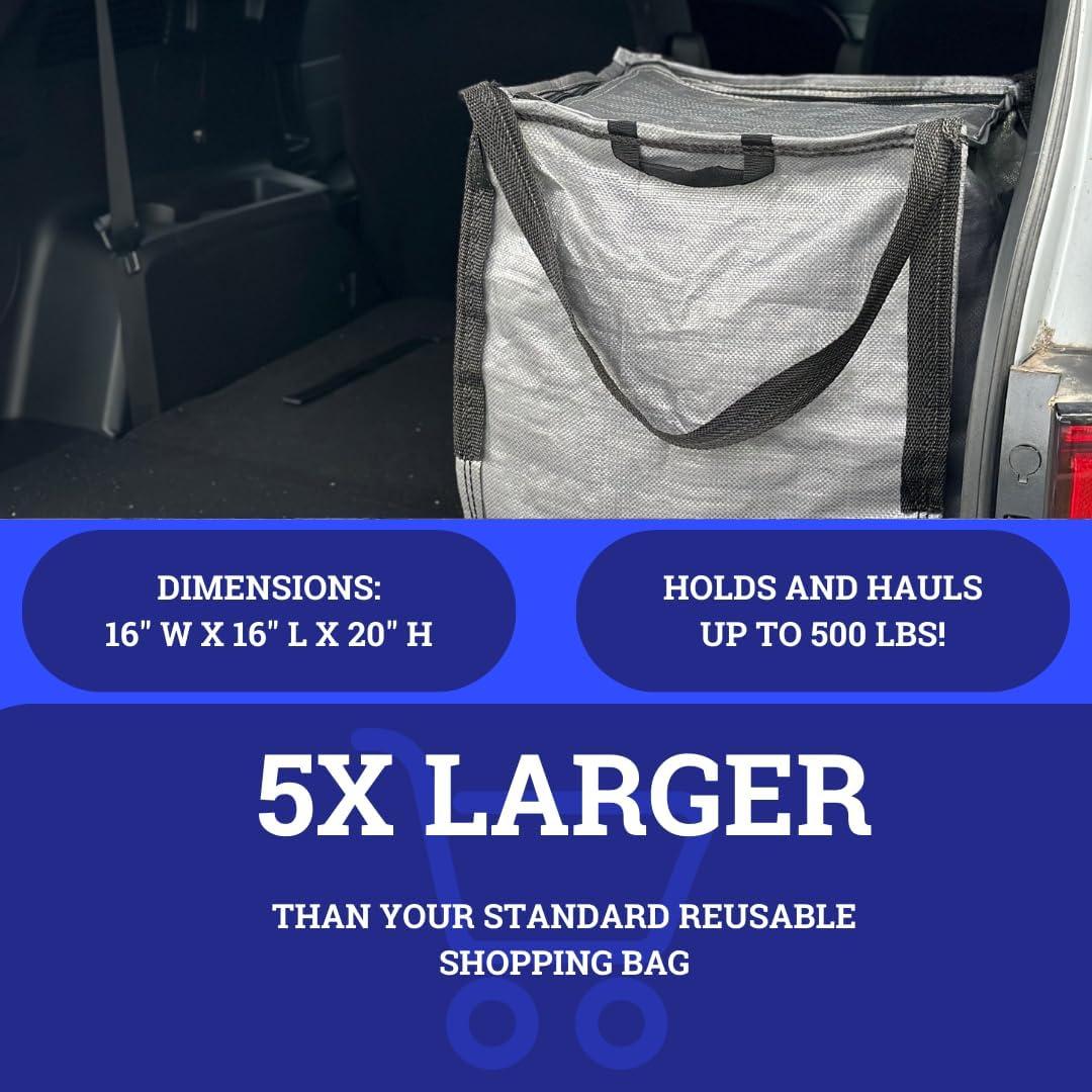 Bolsa de Almacenamiento DuraSack 22 Galones Gris Resistente