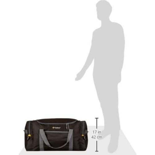 Outdoor Products Mountain Duffel (Medium (12 x 12 x 24 Inch), Black) (Large (15 x 15 x 30 Inch), Black) (Black, Medium (12 x 12 x 24 Inch))