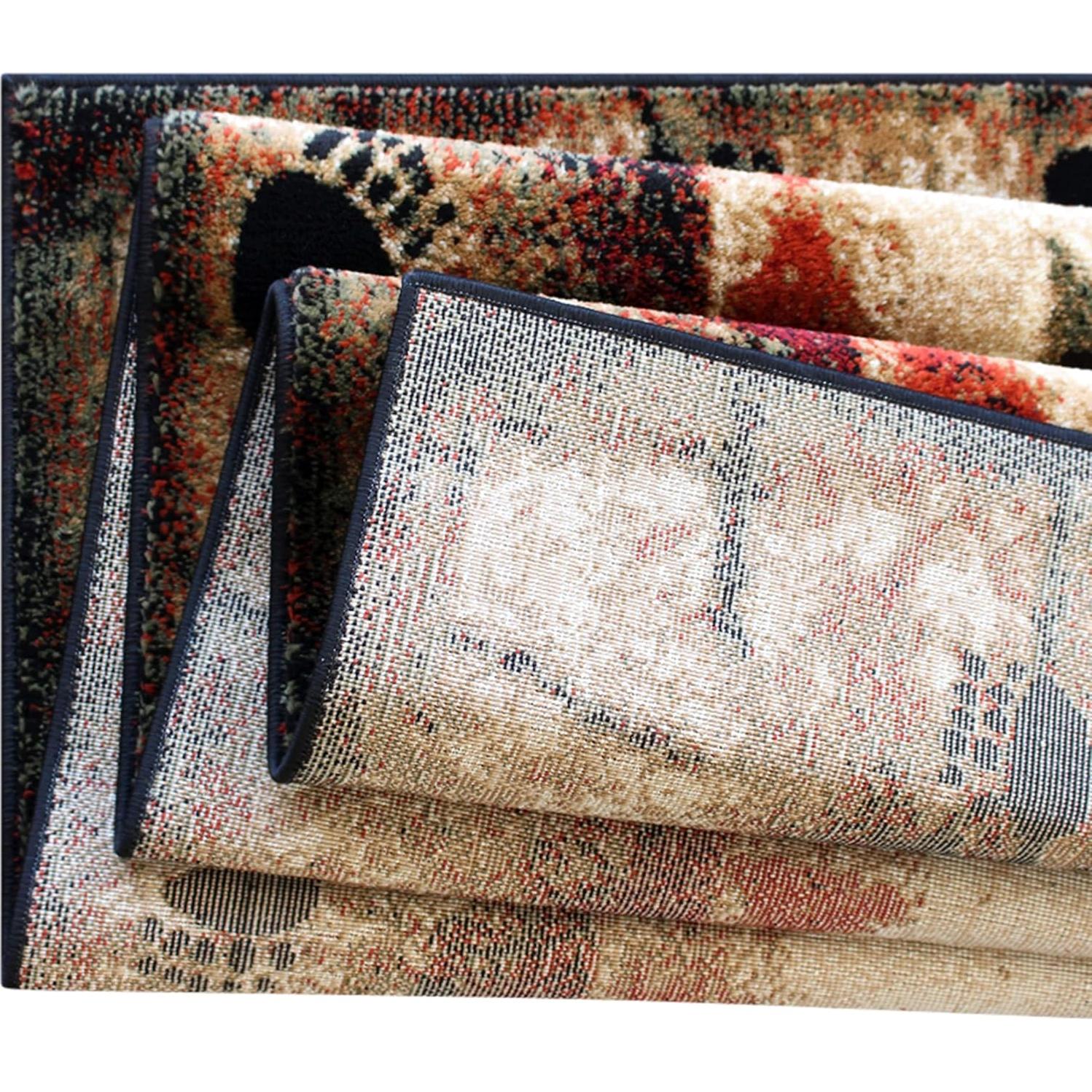 Alfombra de Área Masada Rugs Cabaña Oso 1.83x2.74m