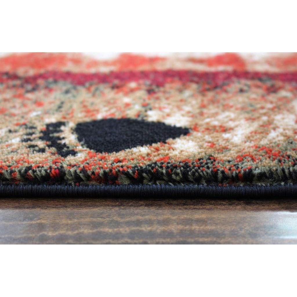 Alfombra de Área Masada Rugs Cabaña Oso 1.83x2.74m