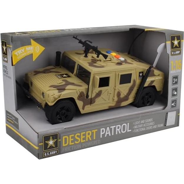 Juguete Militar Lollipop Humvee 1:16 con Luz y Sonido
