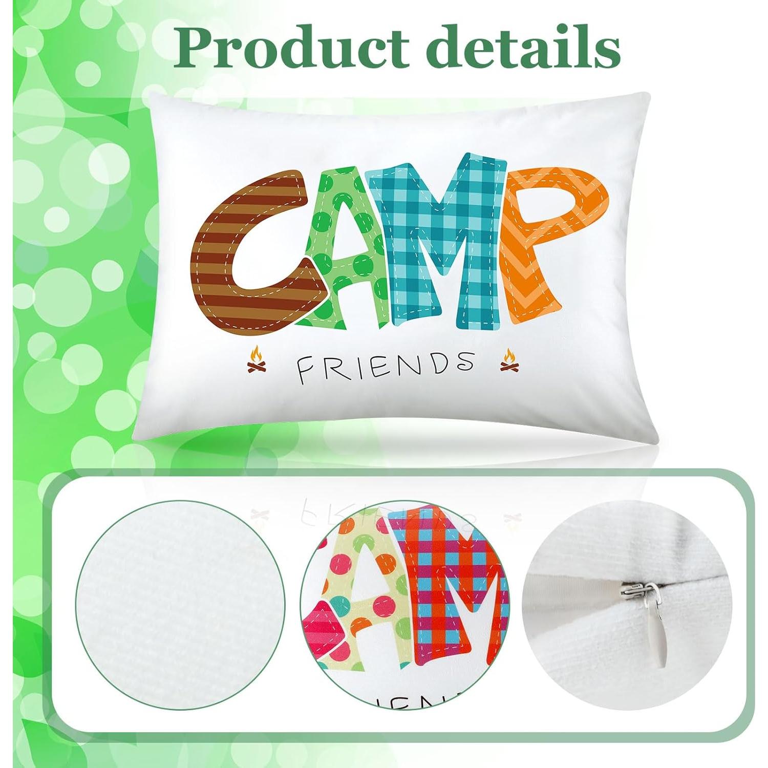 Funda de Almohada Autografiada Moukeren para Campamento 71x51cm