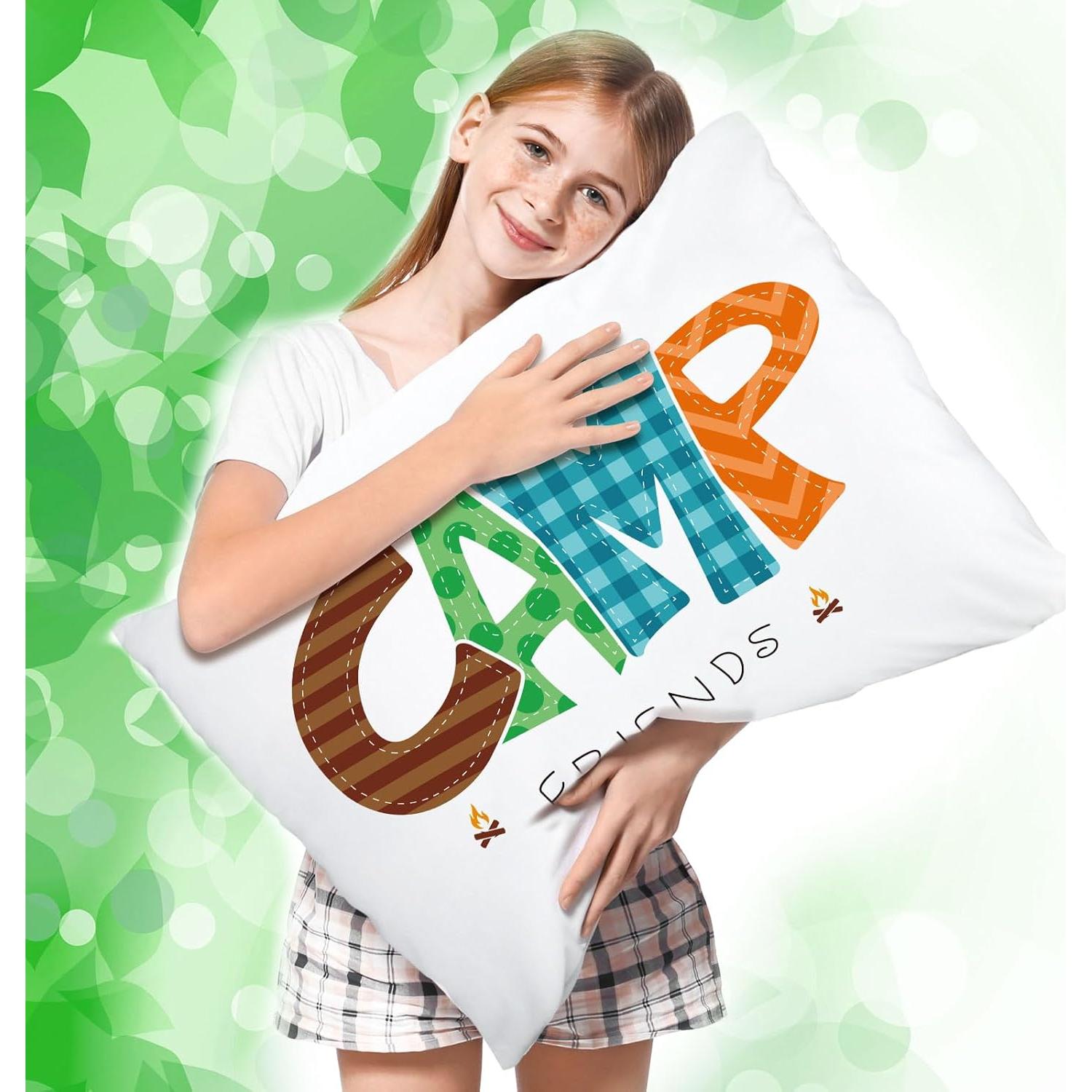 Funda de Almohada Autografiada Moukeren para Campamento 71x51cm