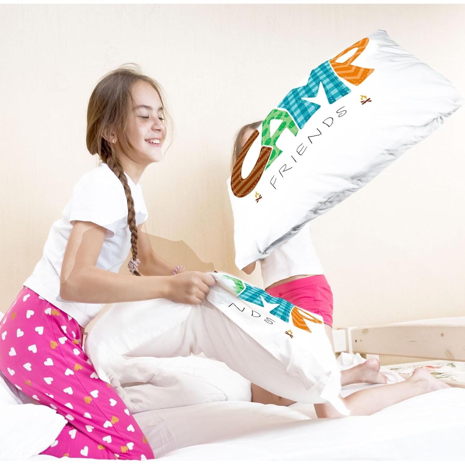 Funda de Almohada Autografiada Moukeren para Campamento 71x51cm