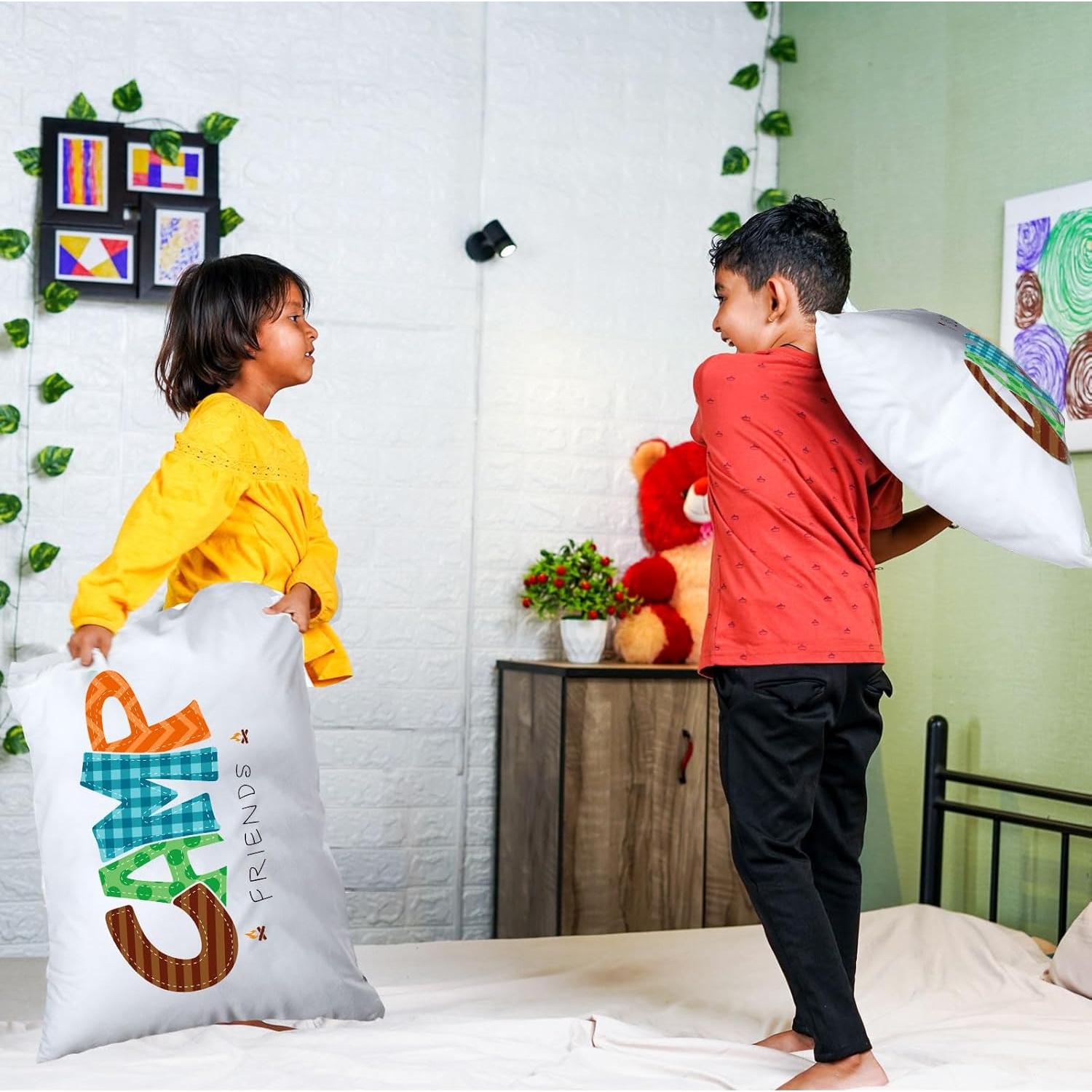 Funda de Almohada Autografiada Moukeren para Campamento 71x51cm