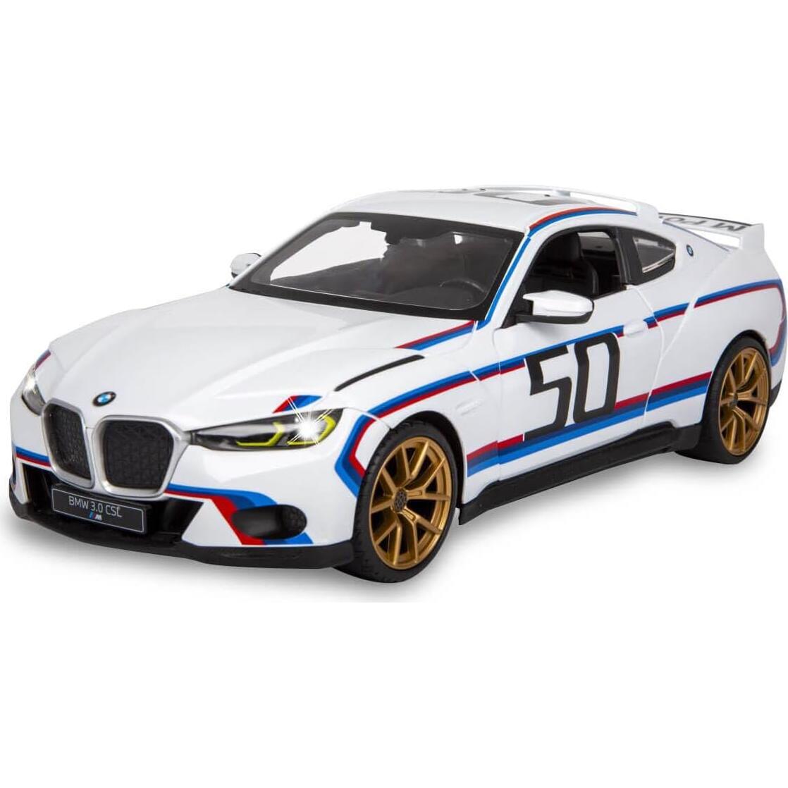 Coche RC Rastar BMW 3.0 CSL 1:14 Control Remoto Blanco