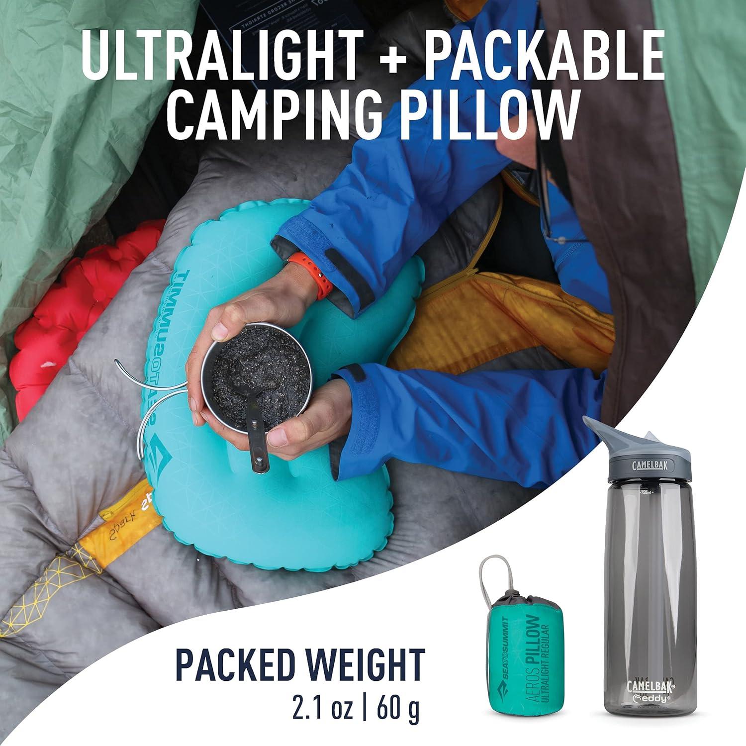 Almohada Inflable Ultraligera Sea to Summit Aeros Regular