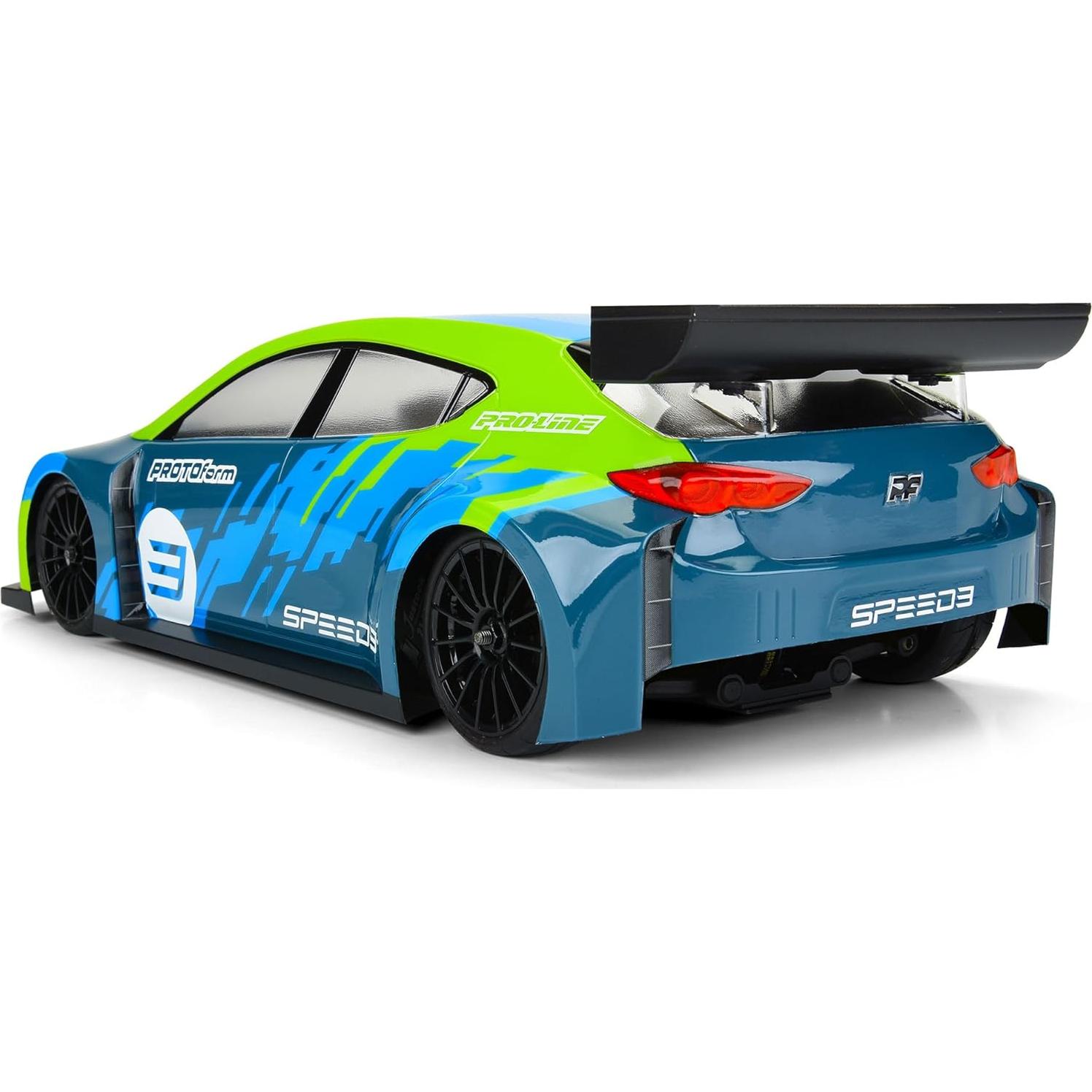 Protoform 1/10 Speed3 Clear Body for 190mm FWD TC, PRM158925