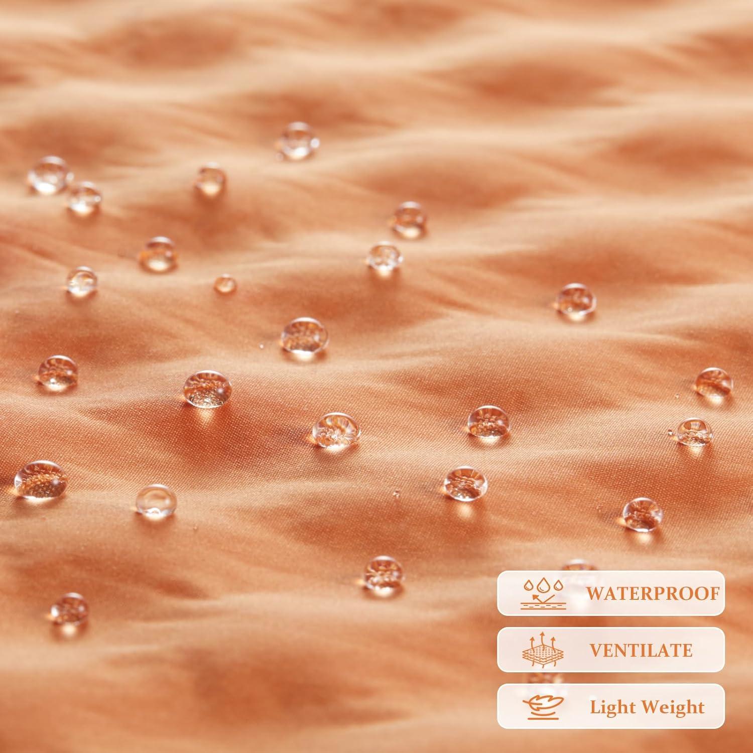 Cojín Inflable UYRR SC1 Naranja 44.5x39.9cm para Exterior