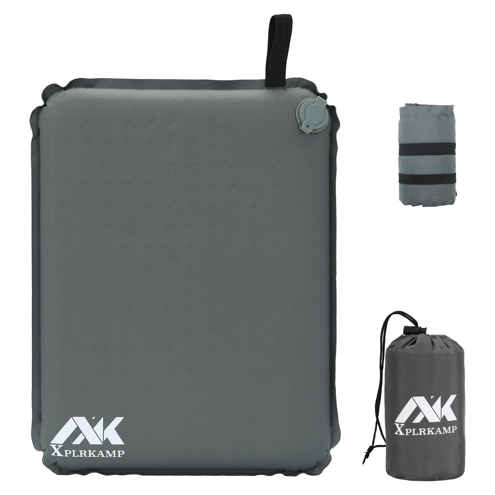 Cojín Inflable XplrKamp 5 cm Autoinflable para Viajes y Eventos