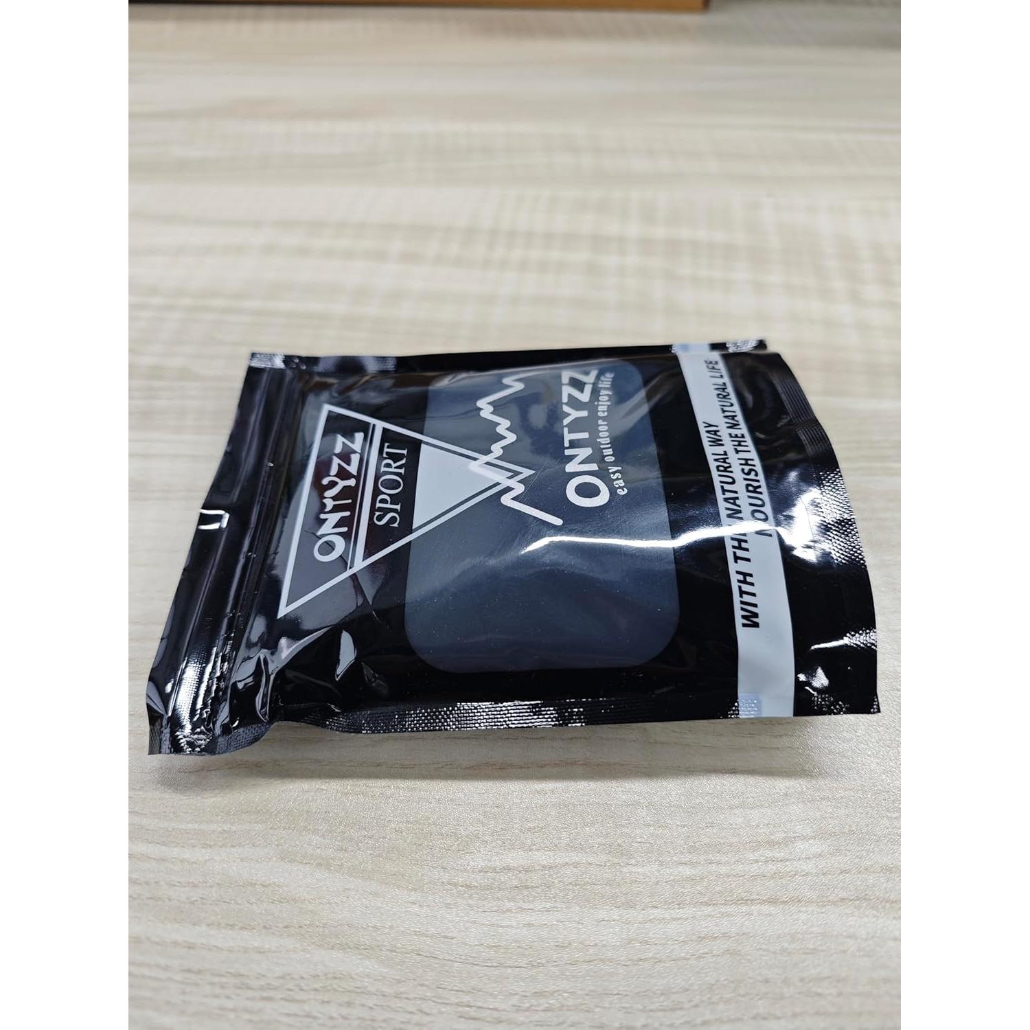 Cojín Inflable ONTYZZ Negro para Asiento de Estadio 42x33 cm