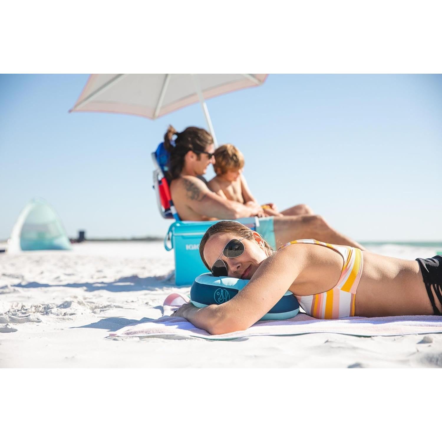 Almohada de Playa Inflable Ballast - Púrpura Estelar