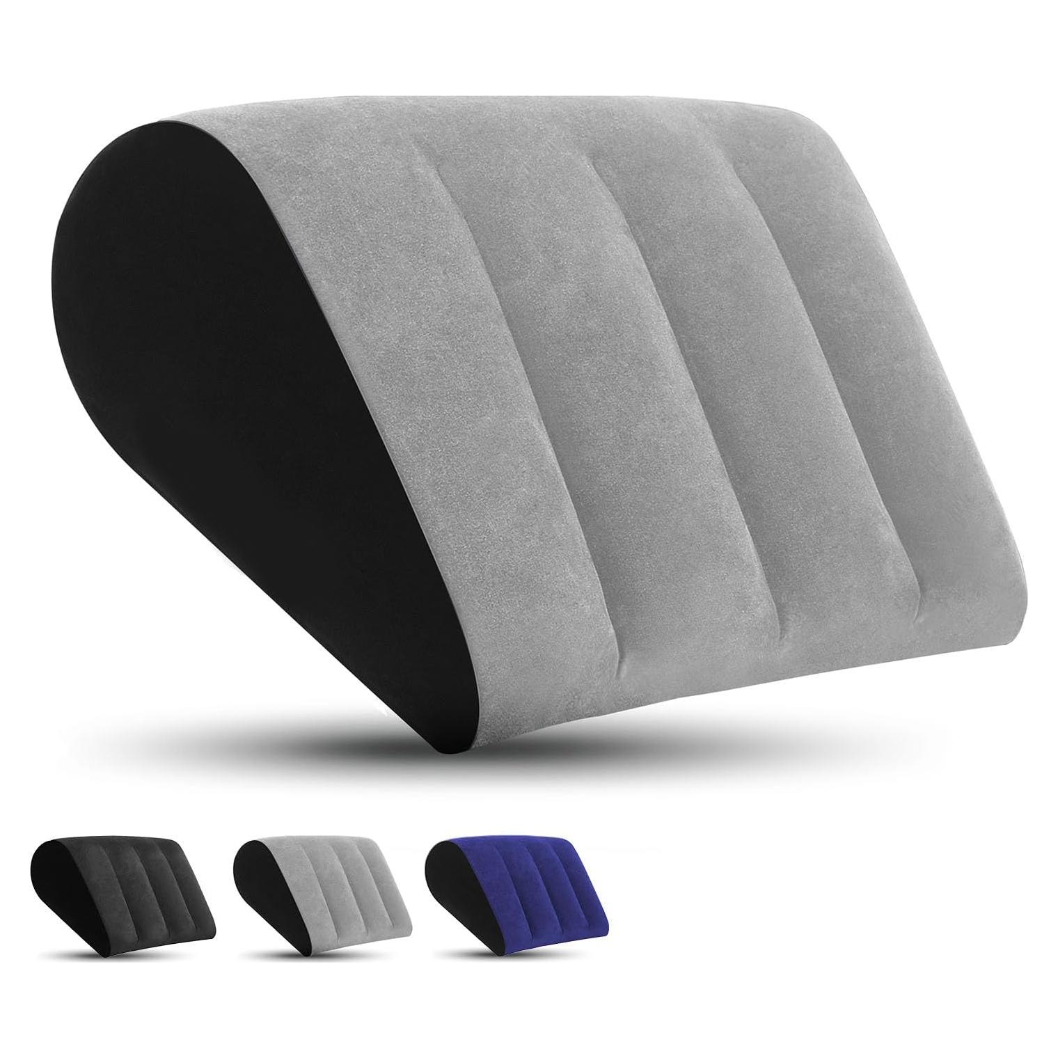 Cojín Inflable en Cuña LuxoCare para Camping y Viajes