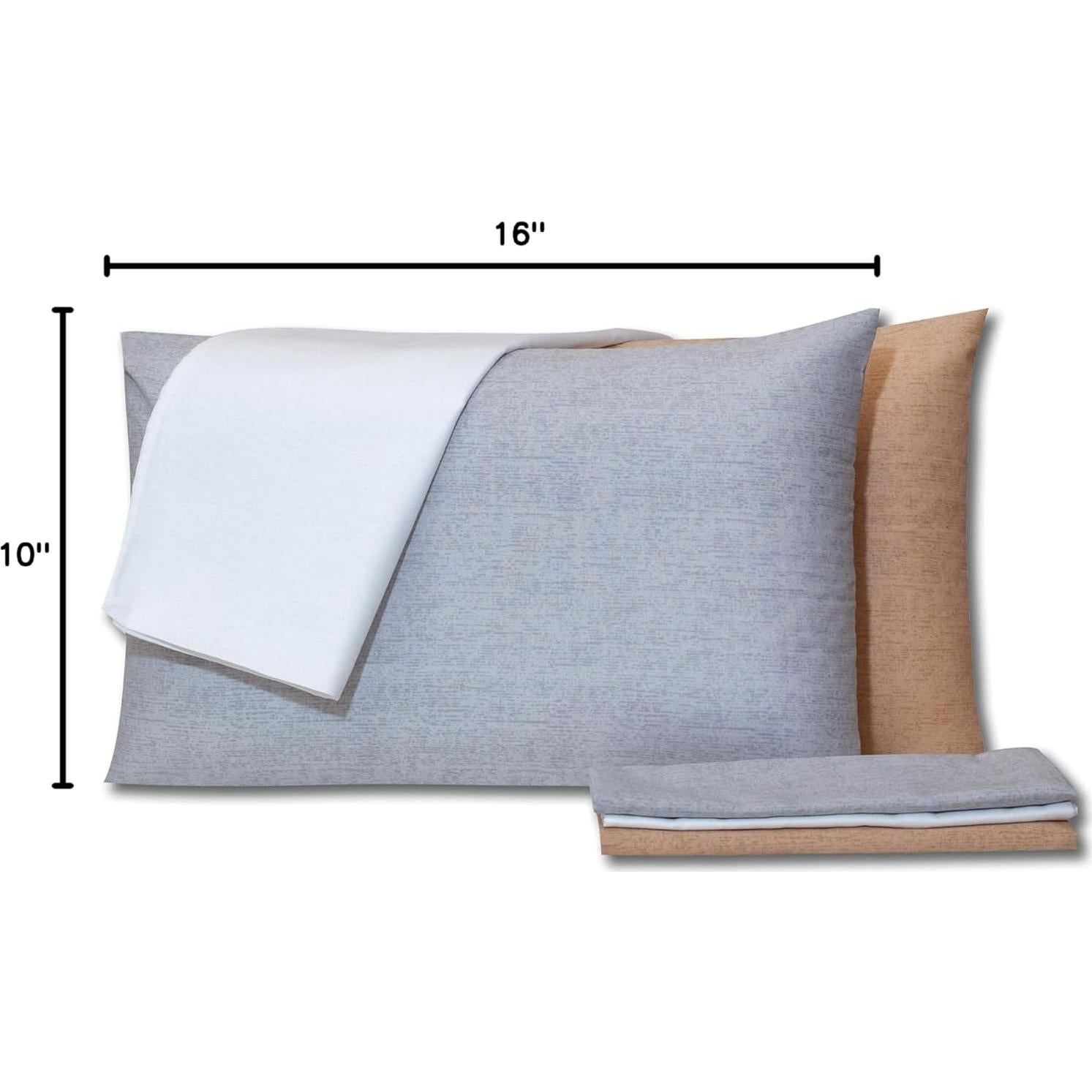 Almohada de Viaje Ergonómica VISCO LOVE Espuma de Memoria