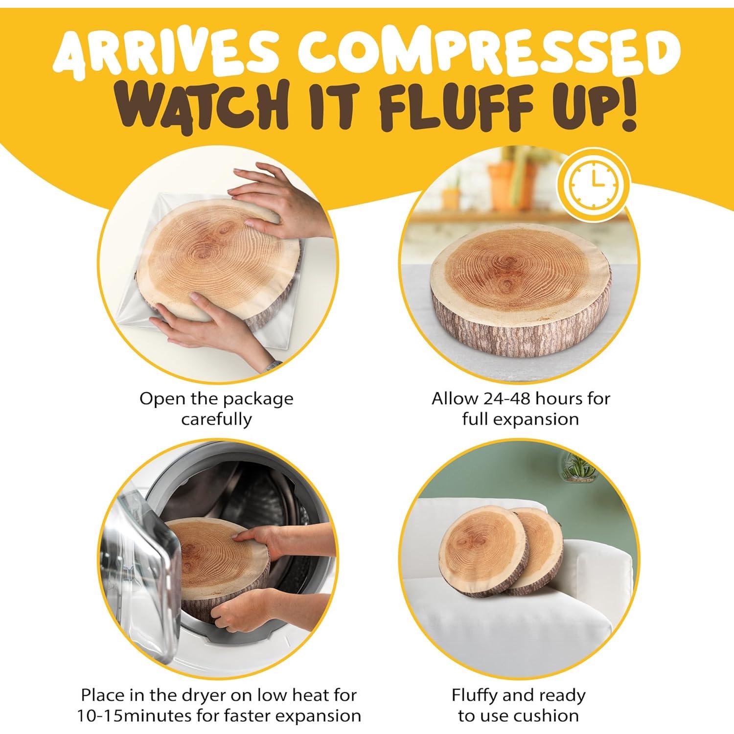 Cojín de Tronco 2 Pack Pathfinder Pandas - Espuma Alta Densidad