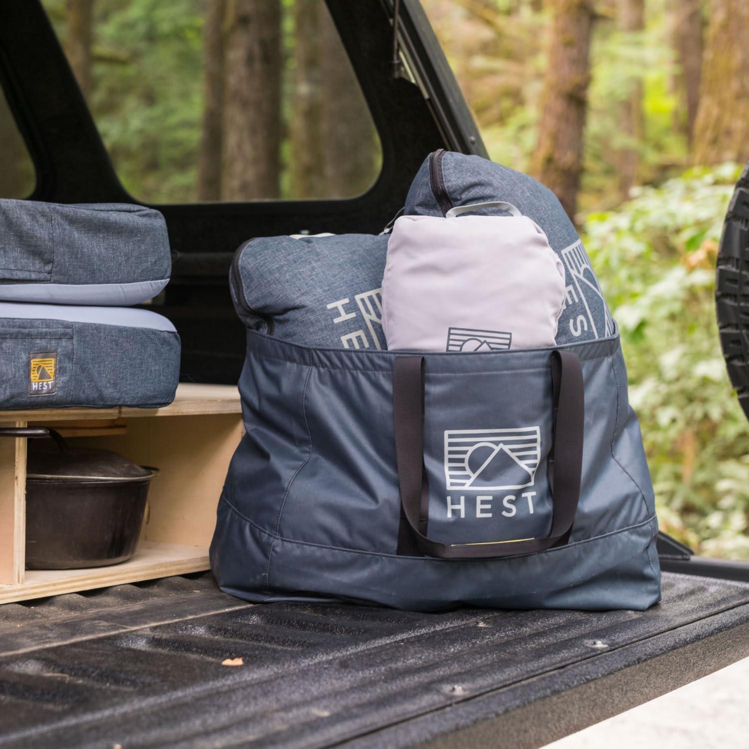 Funda de Almohada HEST Camp Mediana 40.6x57.2cm Nylon Gris