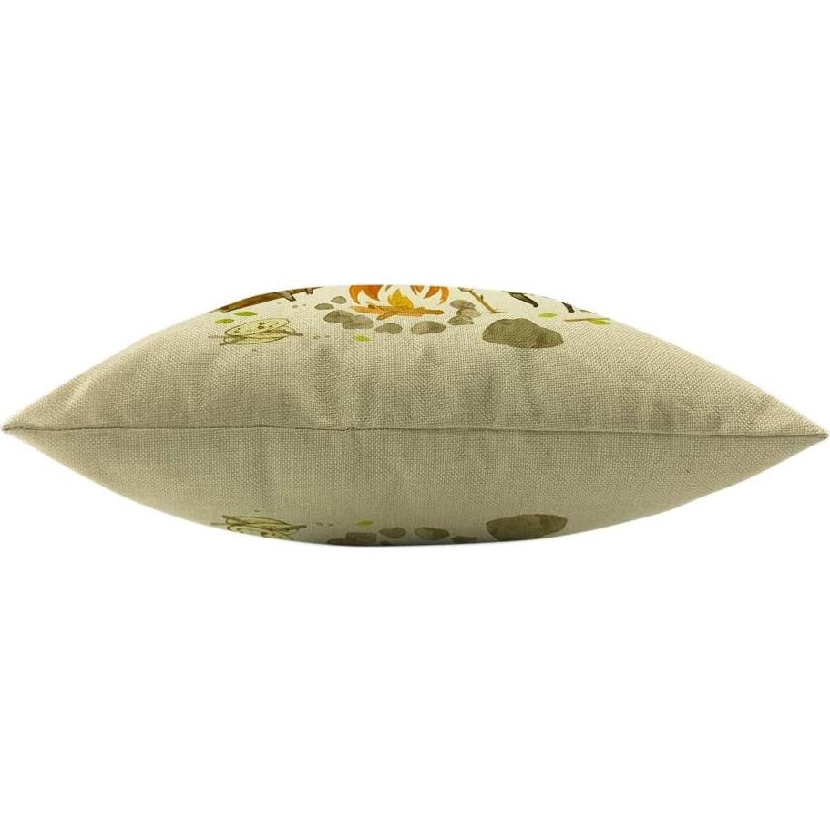 Funda de Cojín Cuadrada Mugod 45x45 cm Animales Camping