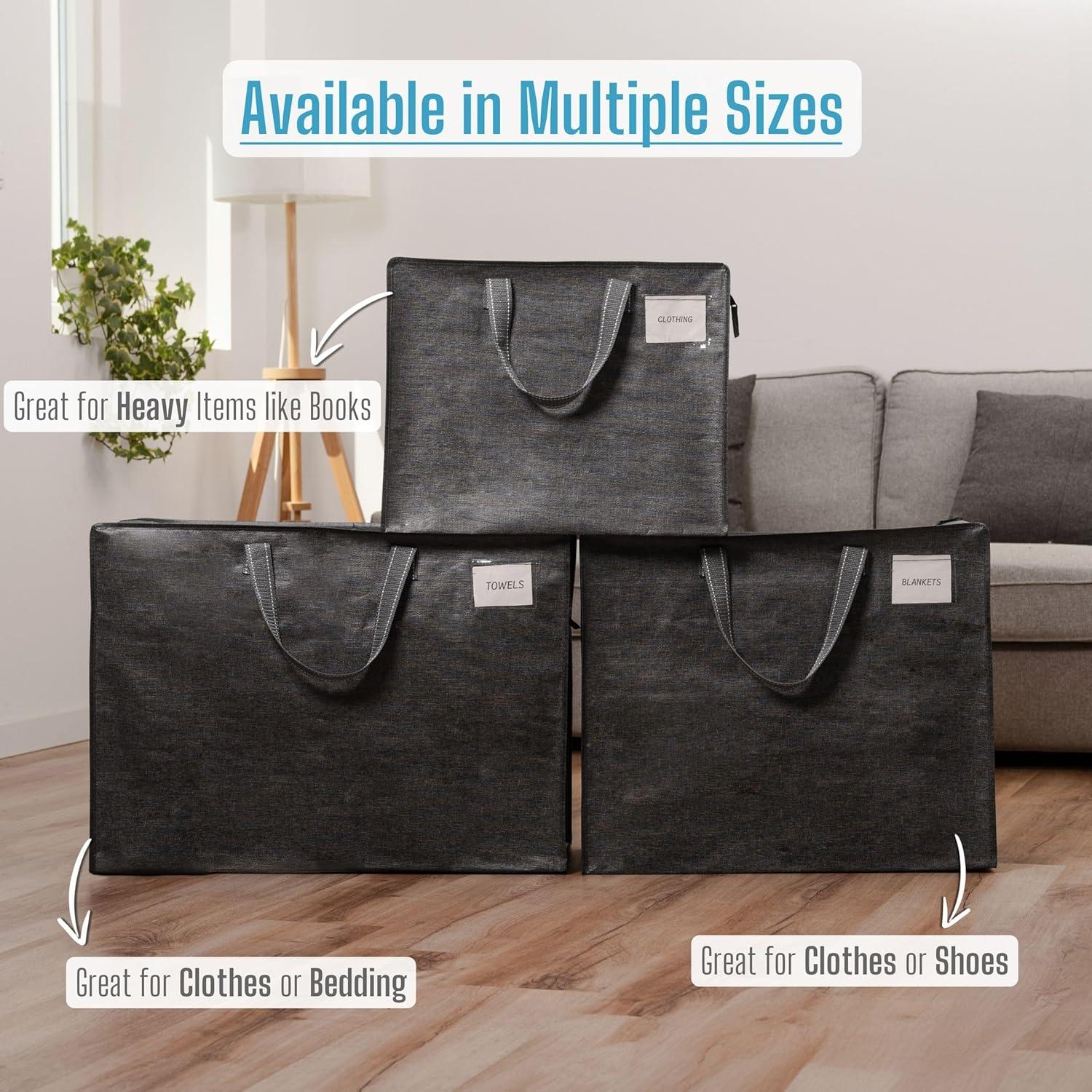 VENO 4 Bolsas de Almacenamiento Alta Resistencia 102.2L Gris