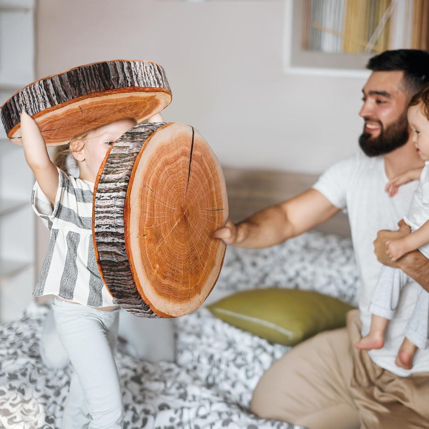 Cojines Redondos Decorativos Queekay 40 cm - 2 Piezas