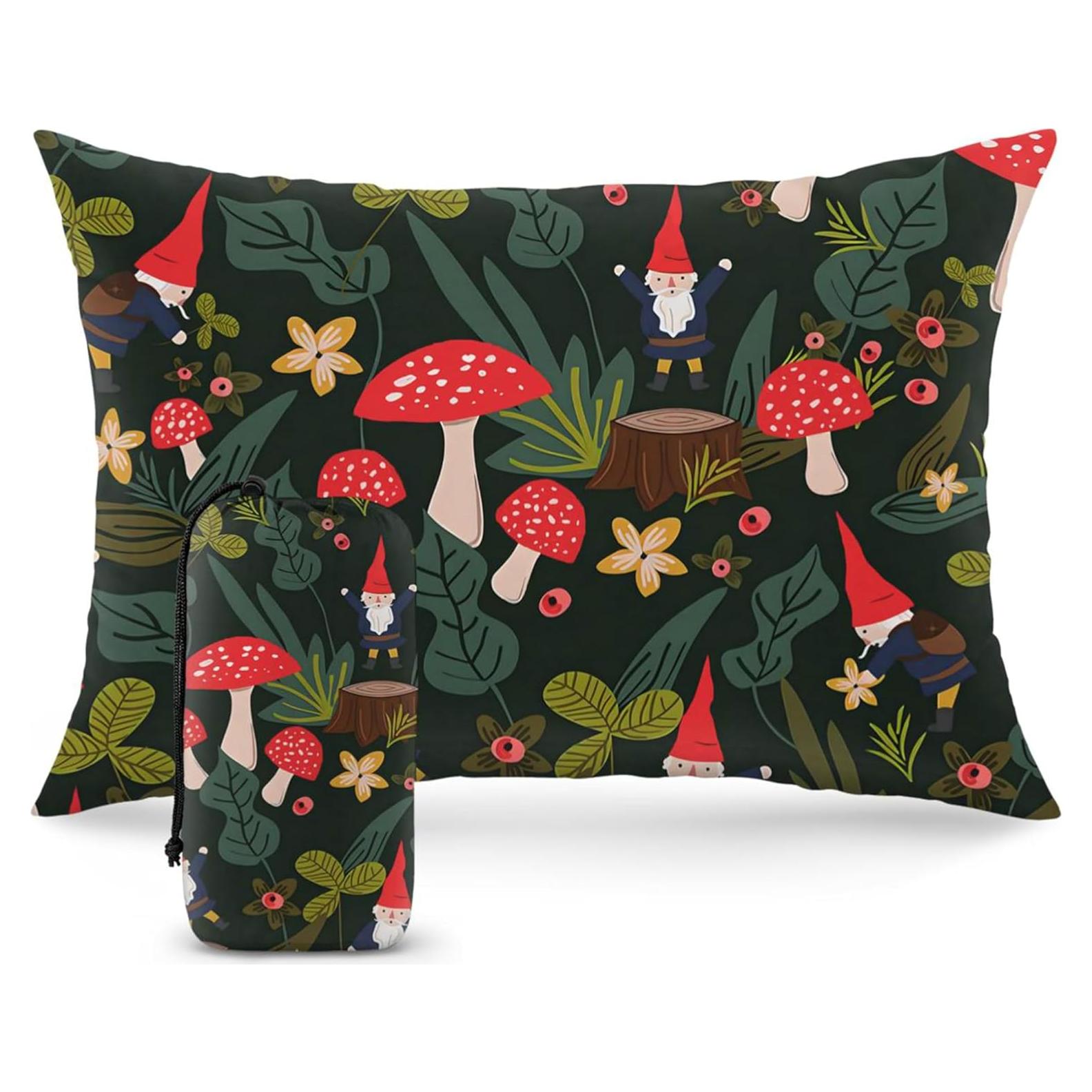 Almohada de Camping Xmzsdz Espuma Viscoelástica 35x45cm