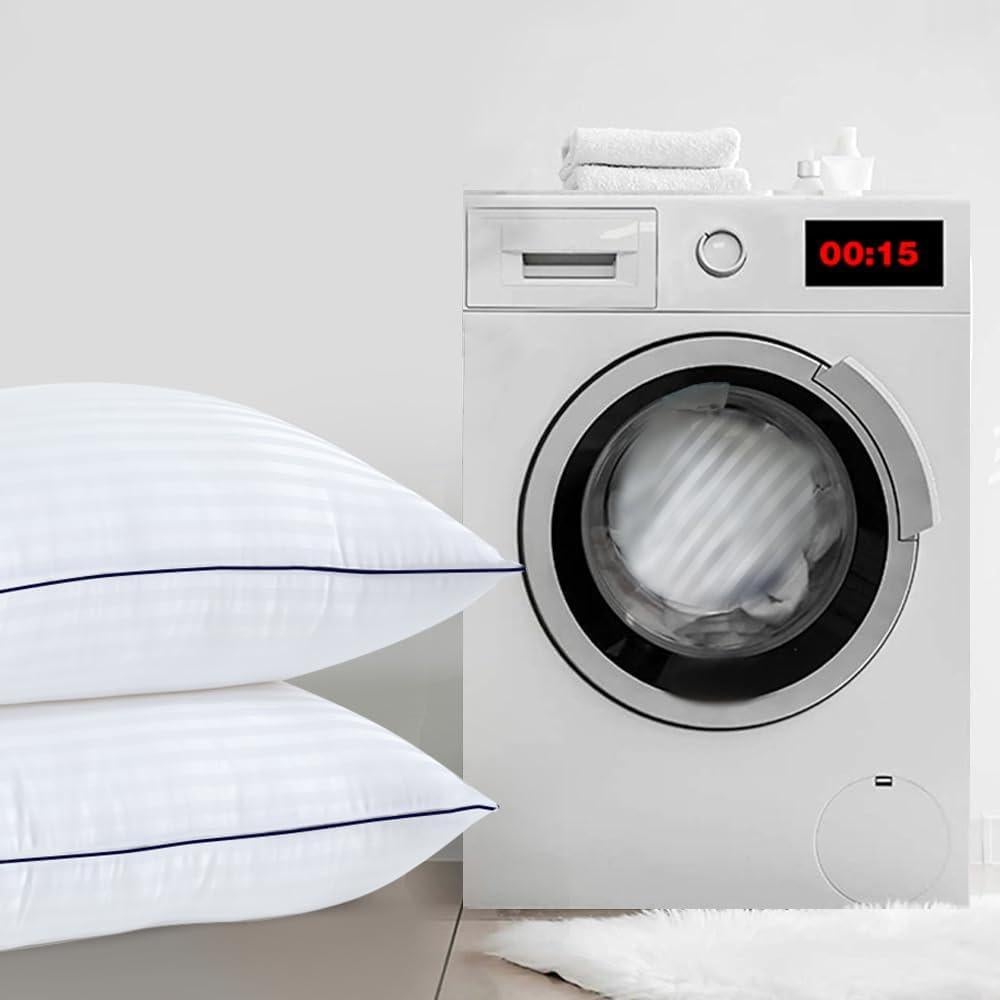 Insertos de Cojines Decorativos Yettbea 45x45 cm Juego de 2 Blanco