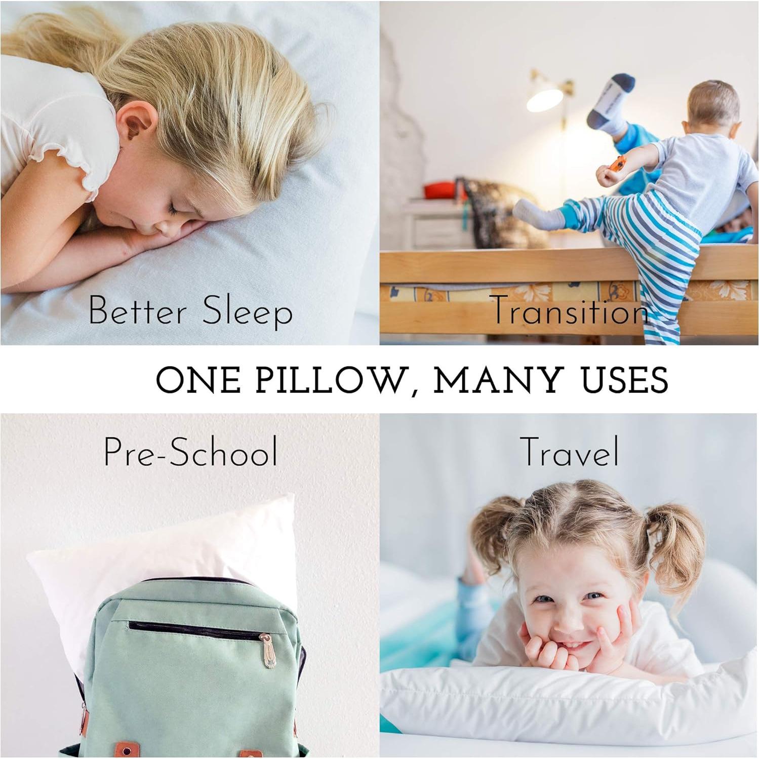 Almohada Juvenil Hipoalergénica Little Sleepy Head 40.6x55.9 cm