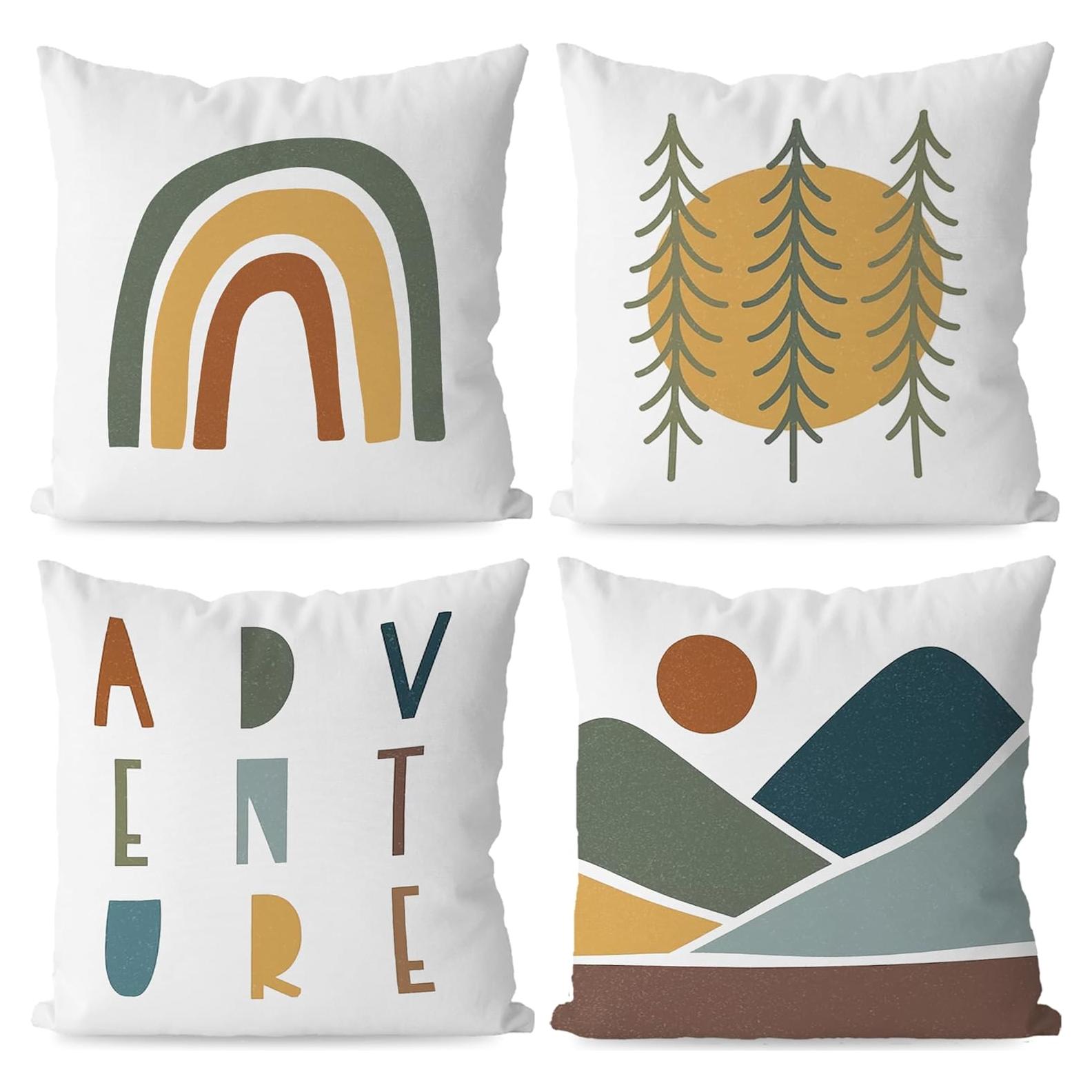 Funda de Cojín Decorativa KEUSPI 45x45 cm Set de 4