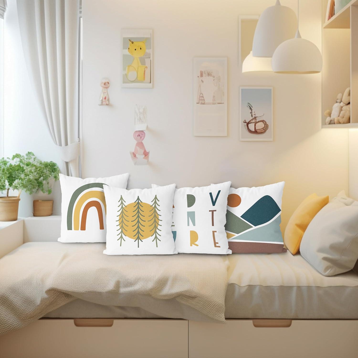 Funda de Cojín Decorativa KEUSPI 45x45 cm Set de 4