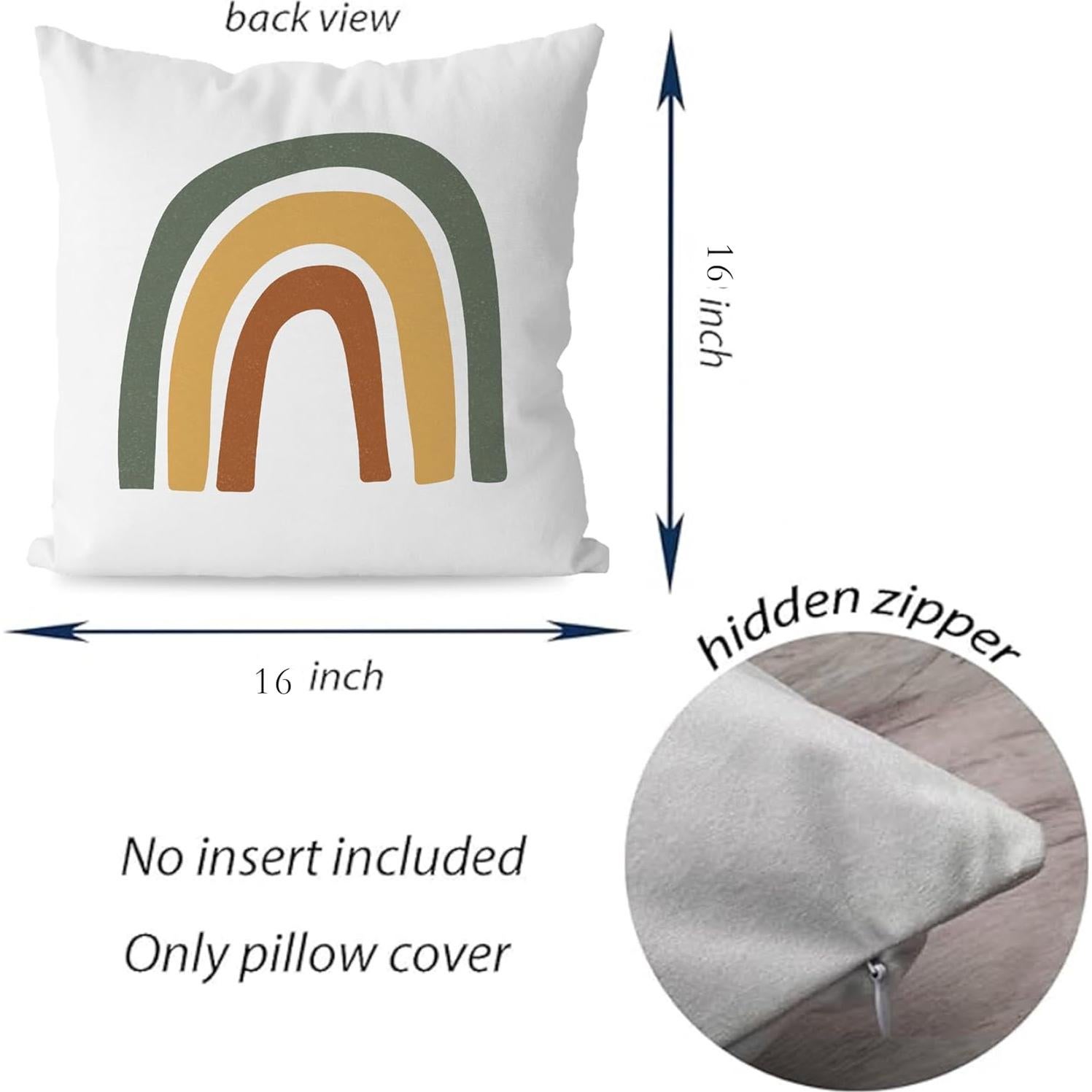 Funda de Cojín Decorativa KEUSPI 45x45 cm Set de 4