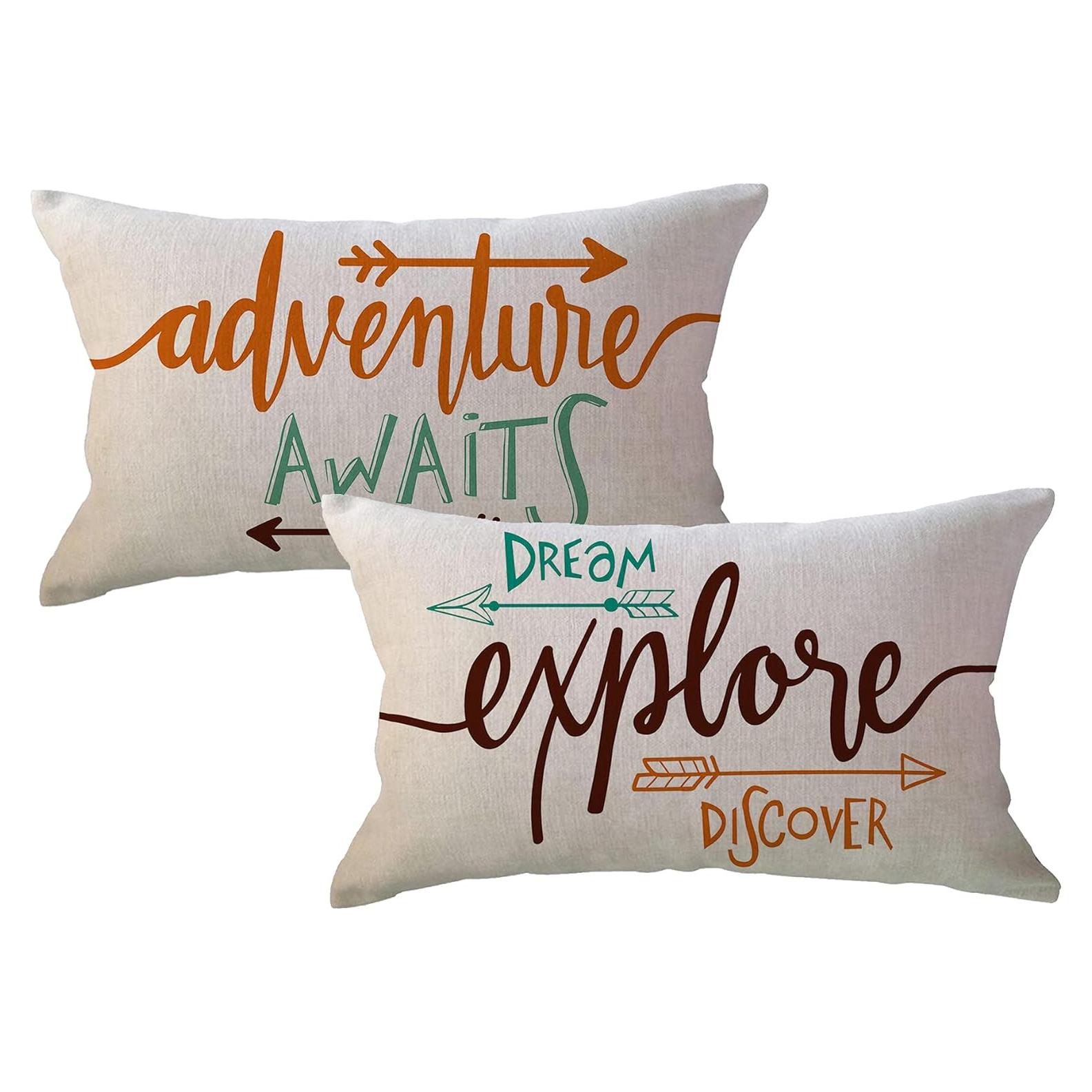 Conjunto de 2 Fundas de Almohada ULOVE 50.8x30.5 cm Decorativas