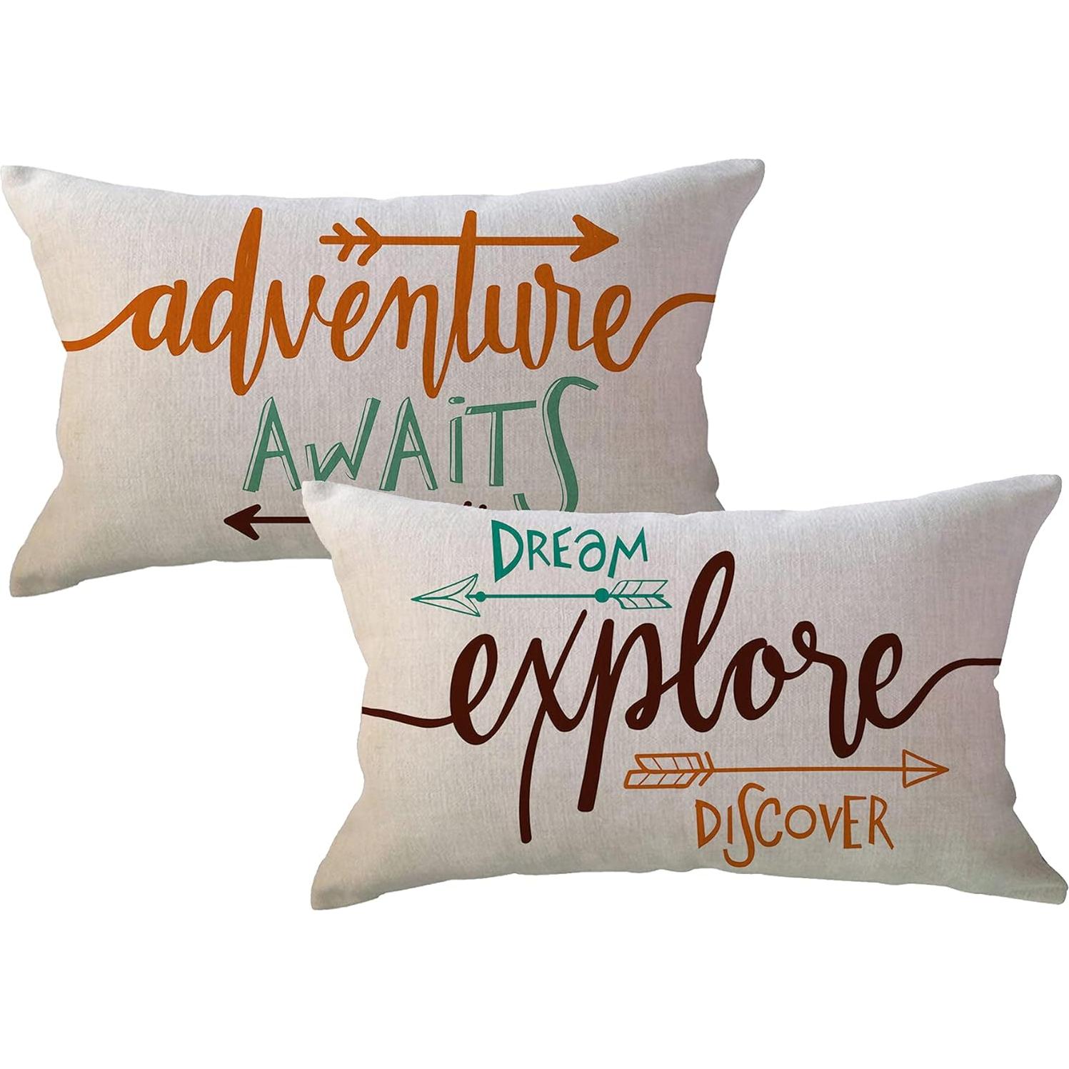 Conjunto de 2 Fundas de Almohada ULOVE 50.8x30.5 cm Decorativas