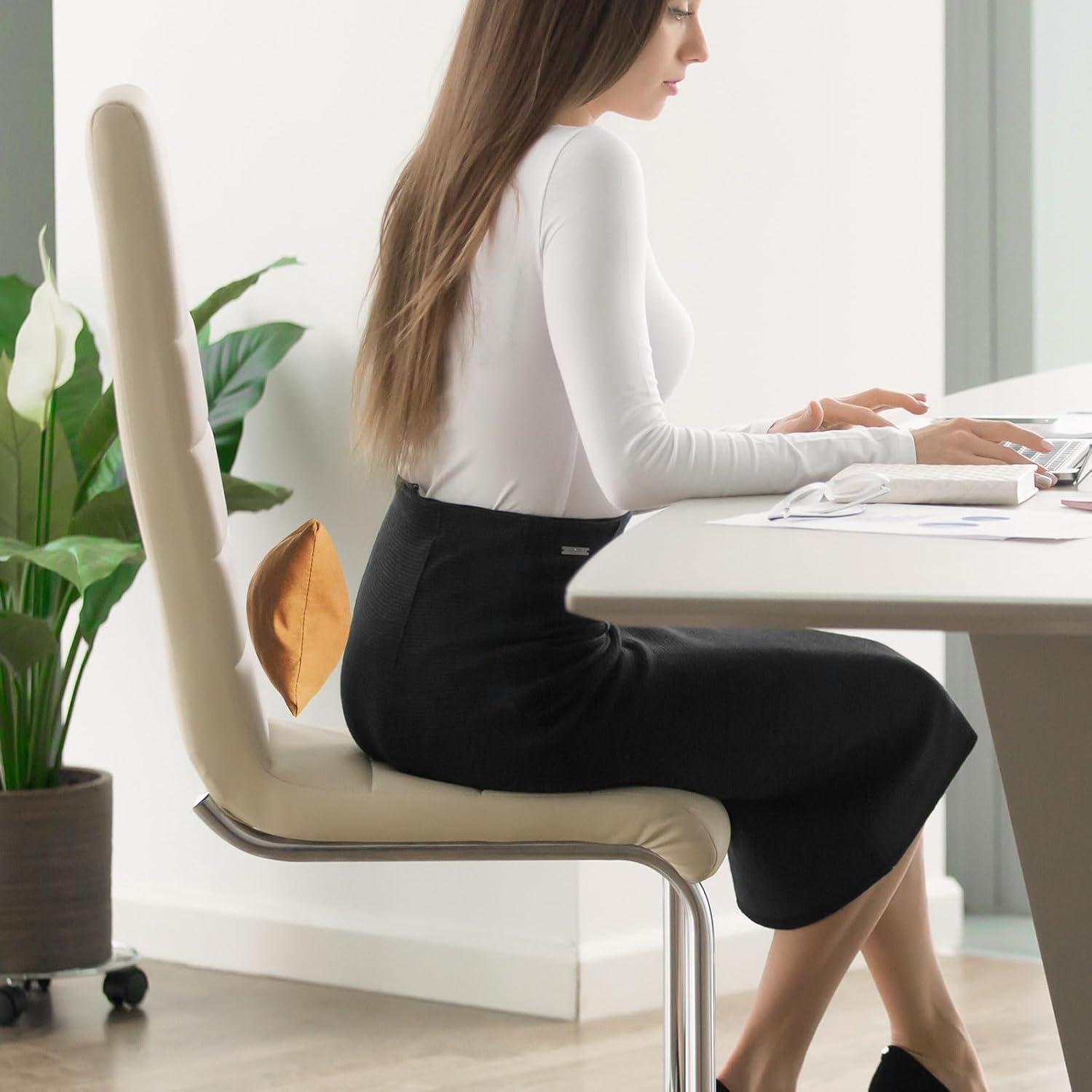 Juego de 2 Almohadas Pequeñas Marrywindix 24x14cm Naranja