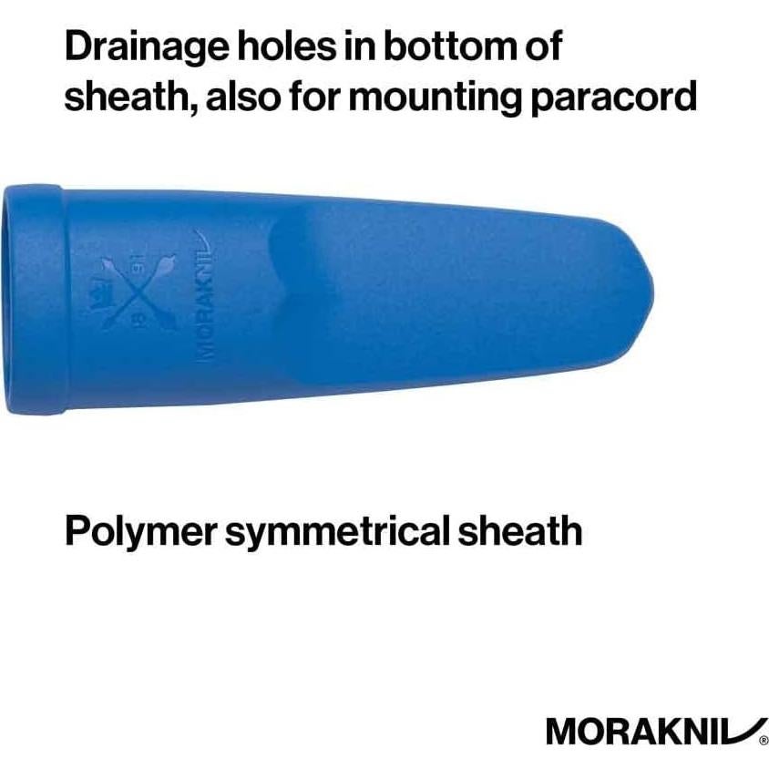 Cuchillo Morakniv Eldris Pocket 2.2" Acero Inoxidable Azul