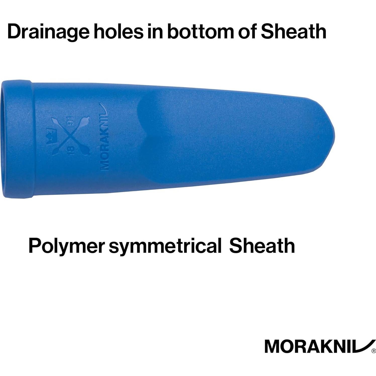 Cuchillo Morakniv Eldris Pocket 2.2" Acero Inoxidable Azul