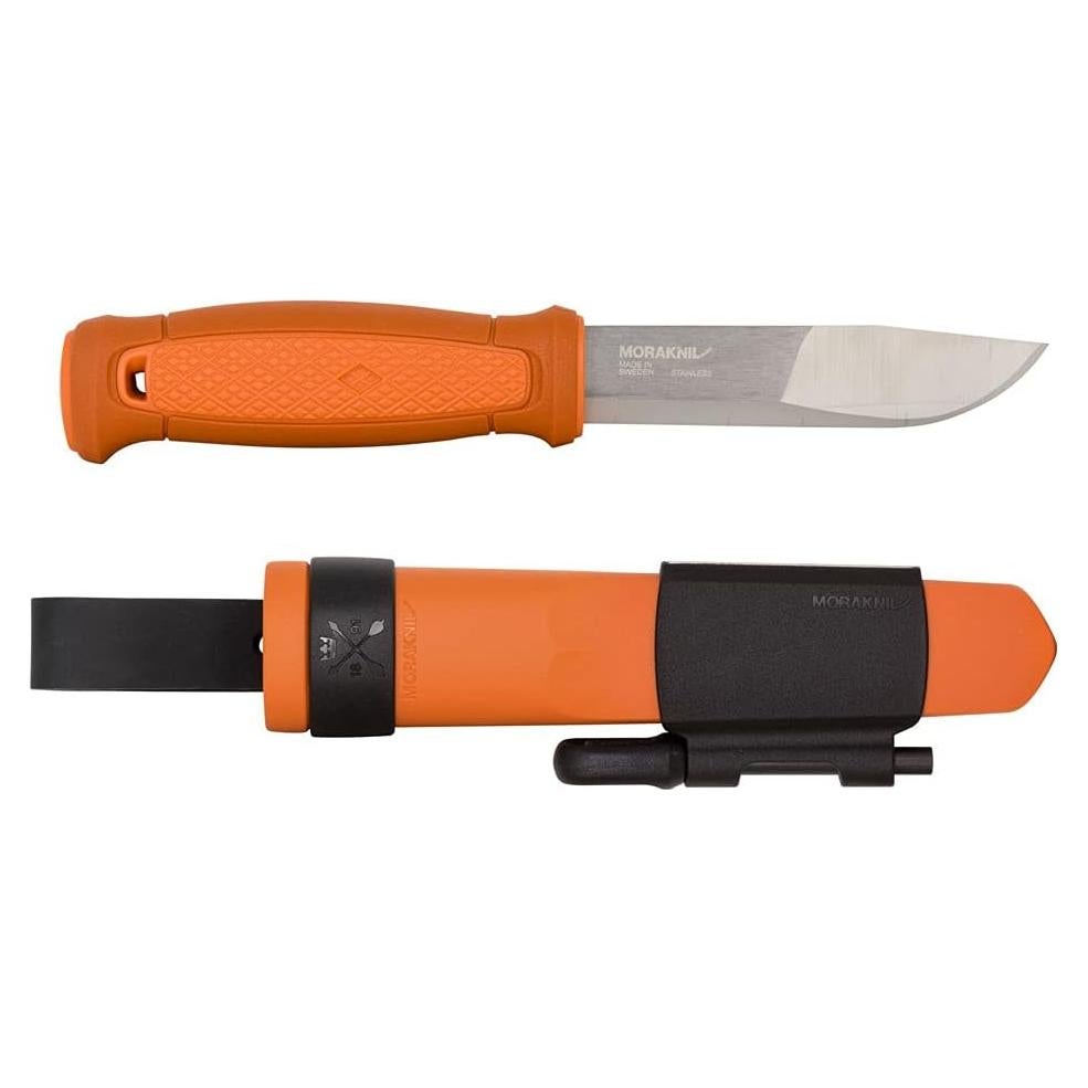 Cuchillo Morakniv Kansbol con kit de supervivencia - Naranja