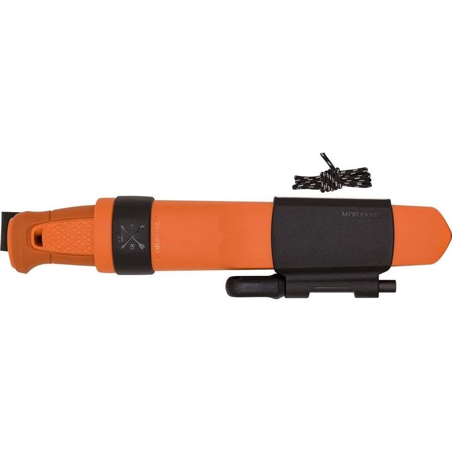 Cuchillo Morakniv Kansbol con kit de supervivencia - Naranja