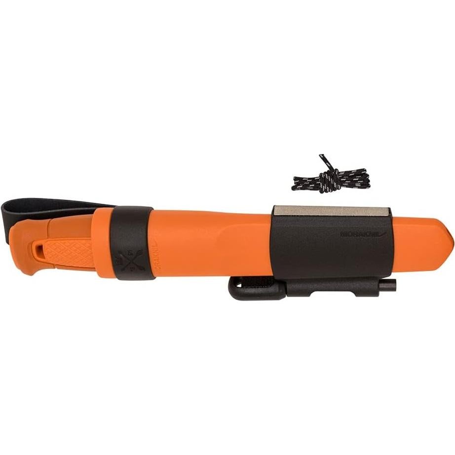 Cuchillo Morakniv Kansbol con kit de supervivencia - Naranja