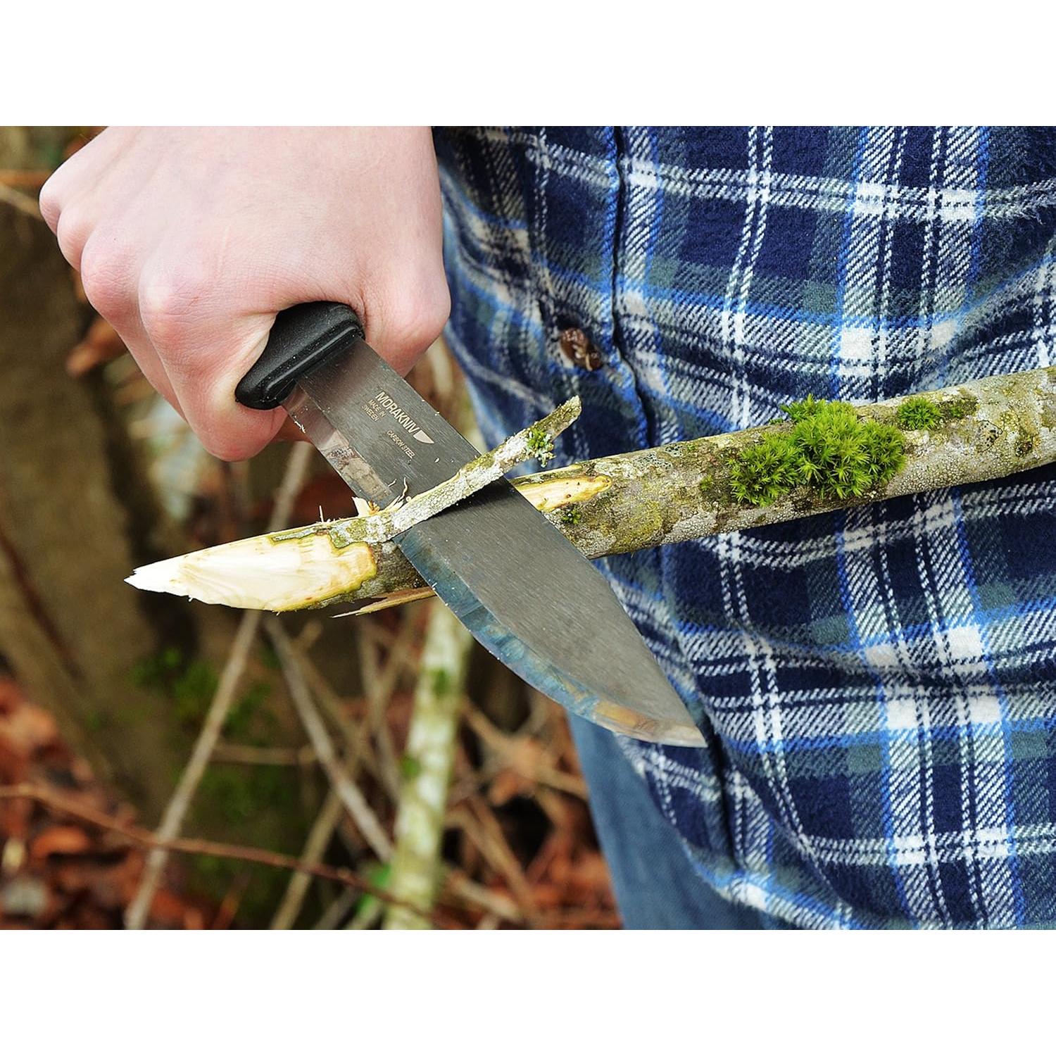 Cuchillo Morakniv Pathfinder de Acero al Carbono 17.14 cm