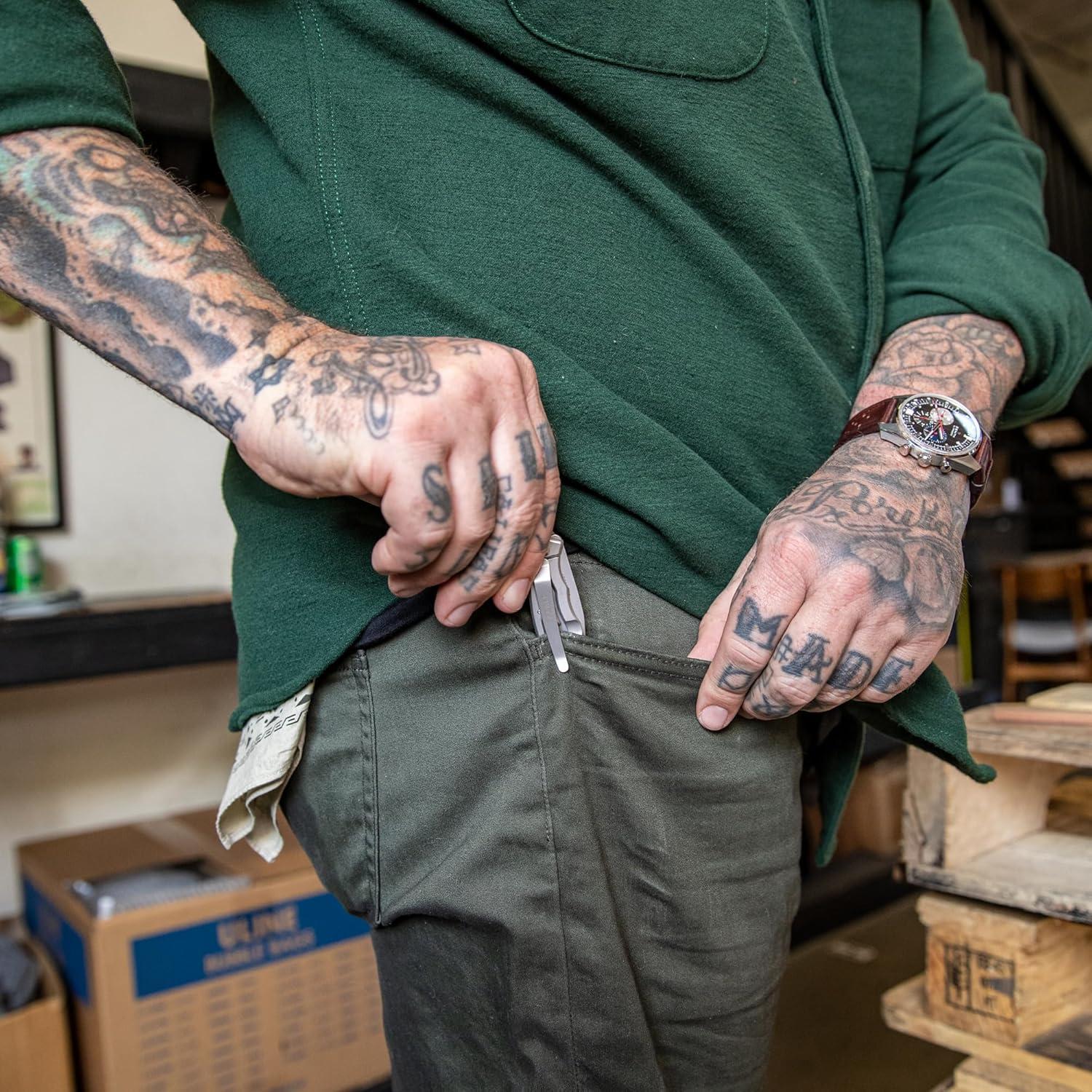 Cuchillo de bolsillo Gerber Paraframe Mini 5.58 cm EDC acero inoxidable